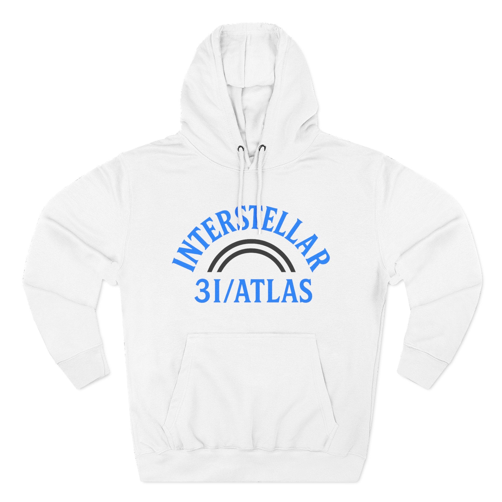 Interstellar Three-Panel Fleece Hoodie - Cozy Casual Wear, Gift for Space Lovers, Unisex Hoodie, Stellar Fashion, Cozy Outfits