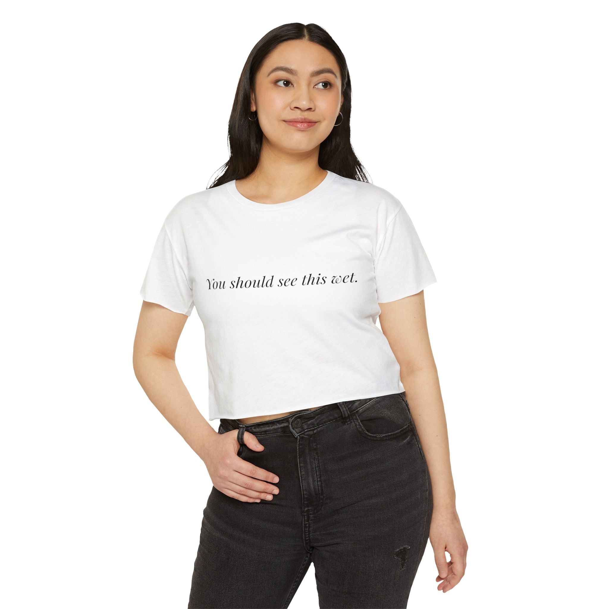 Festival-Ready Women's Crop Top - Cute Summer Top, Trendy Party Wear, Unique Gift for Birthdays, Music Festivals, and More