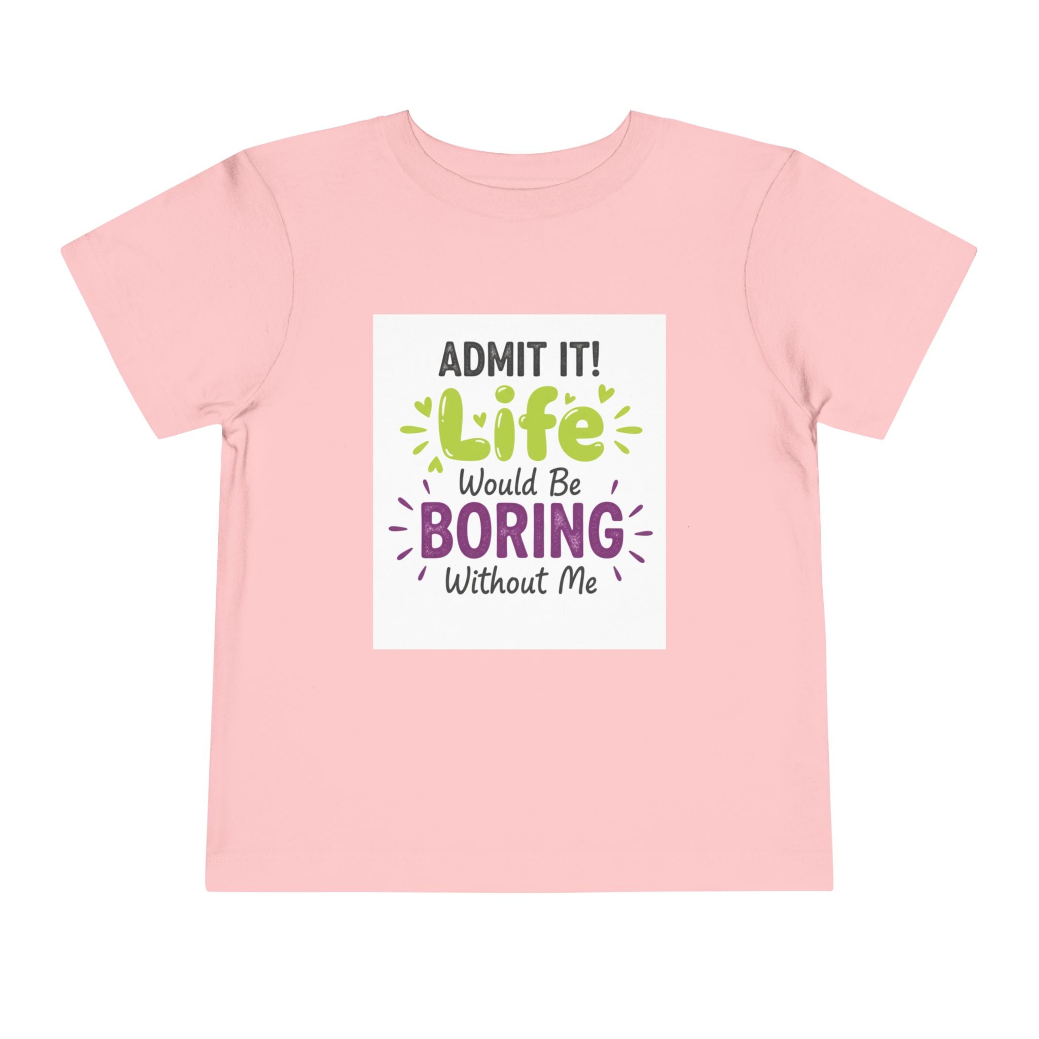 Boring Life Toddler Tee, Funny Kid's Shirt, Birthday Gift, Playdate Outfit, Adorable Toddler Clothing