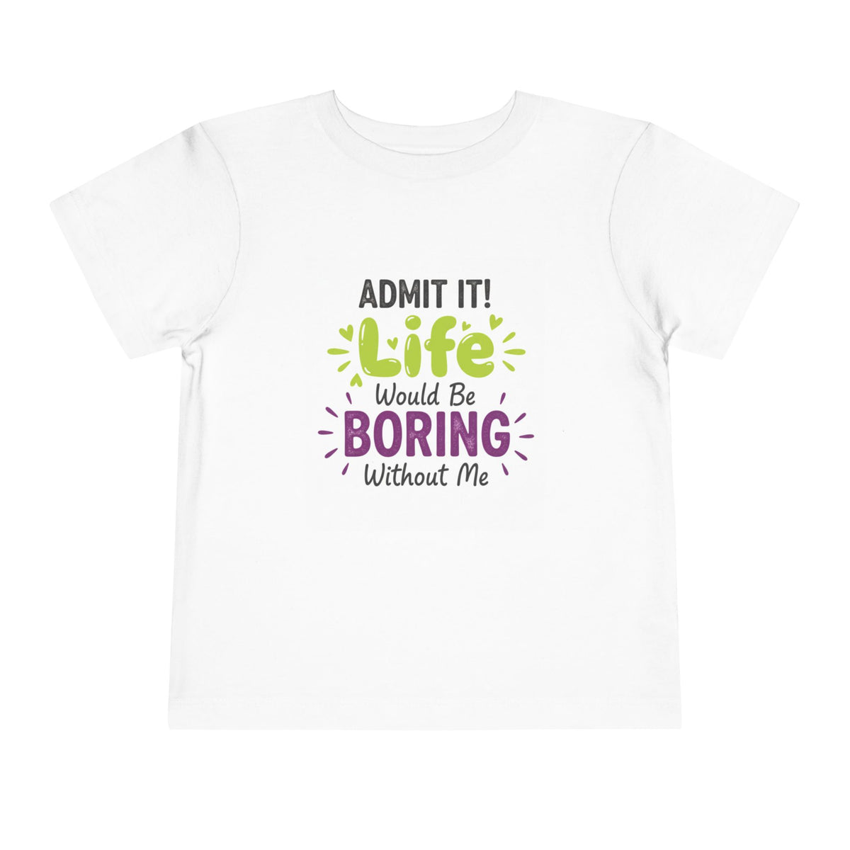 Boring Life Toddler Tee, Funny Kid's Shirt, Birthday Gift, Playdate Outfit, Adorable Toddler Clothing
