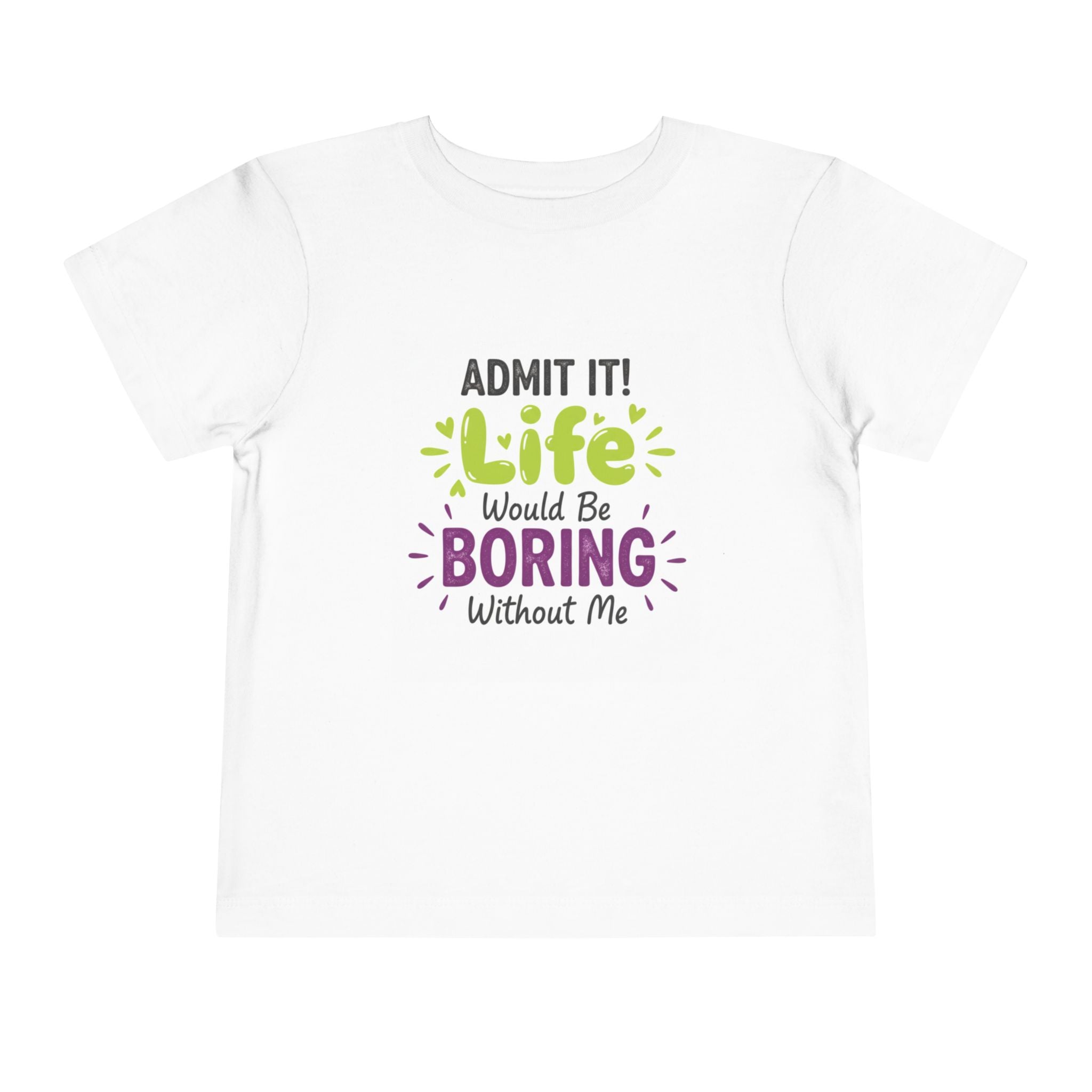 Boring Life Toddler Tee, Funny Kid's Shirt, Birthday Gift, Playdate Outfit, Adorable Toddler Clothing