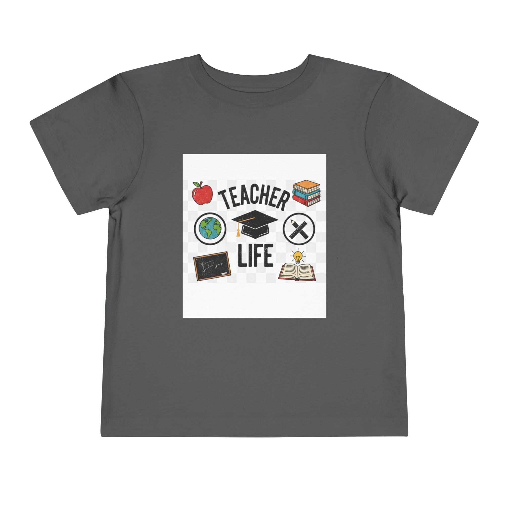 Teacher Life Toddler Tee, Cute Kids T-Shirt, Back to School Gift, Toddler Apparel, Educational Tee, Teacher Gift