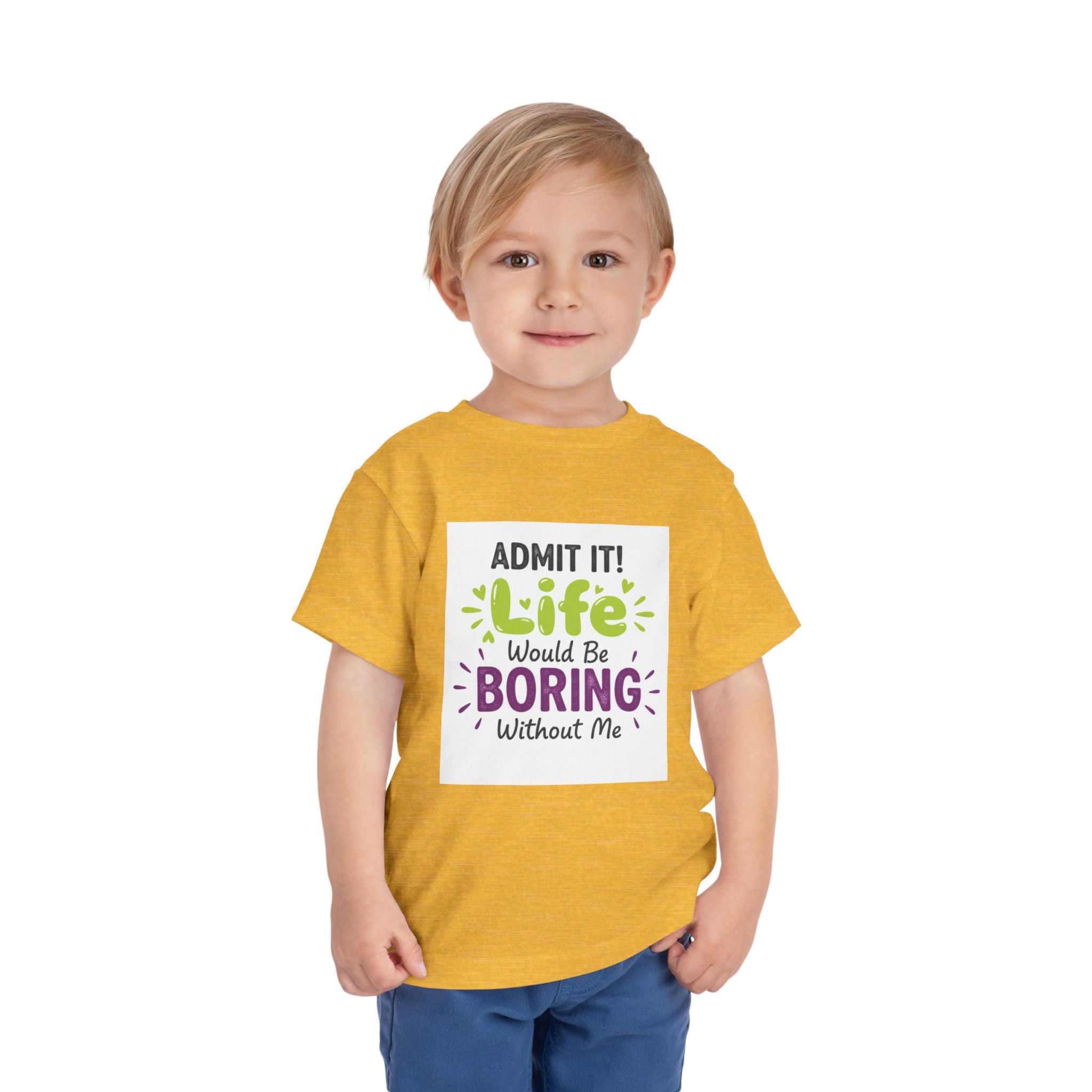 Boring Life Toddler Tee, Funny Kid's Shirt, Birthday Gift, Playdate Outfit, Adorable Toddler Clothing