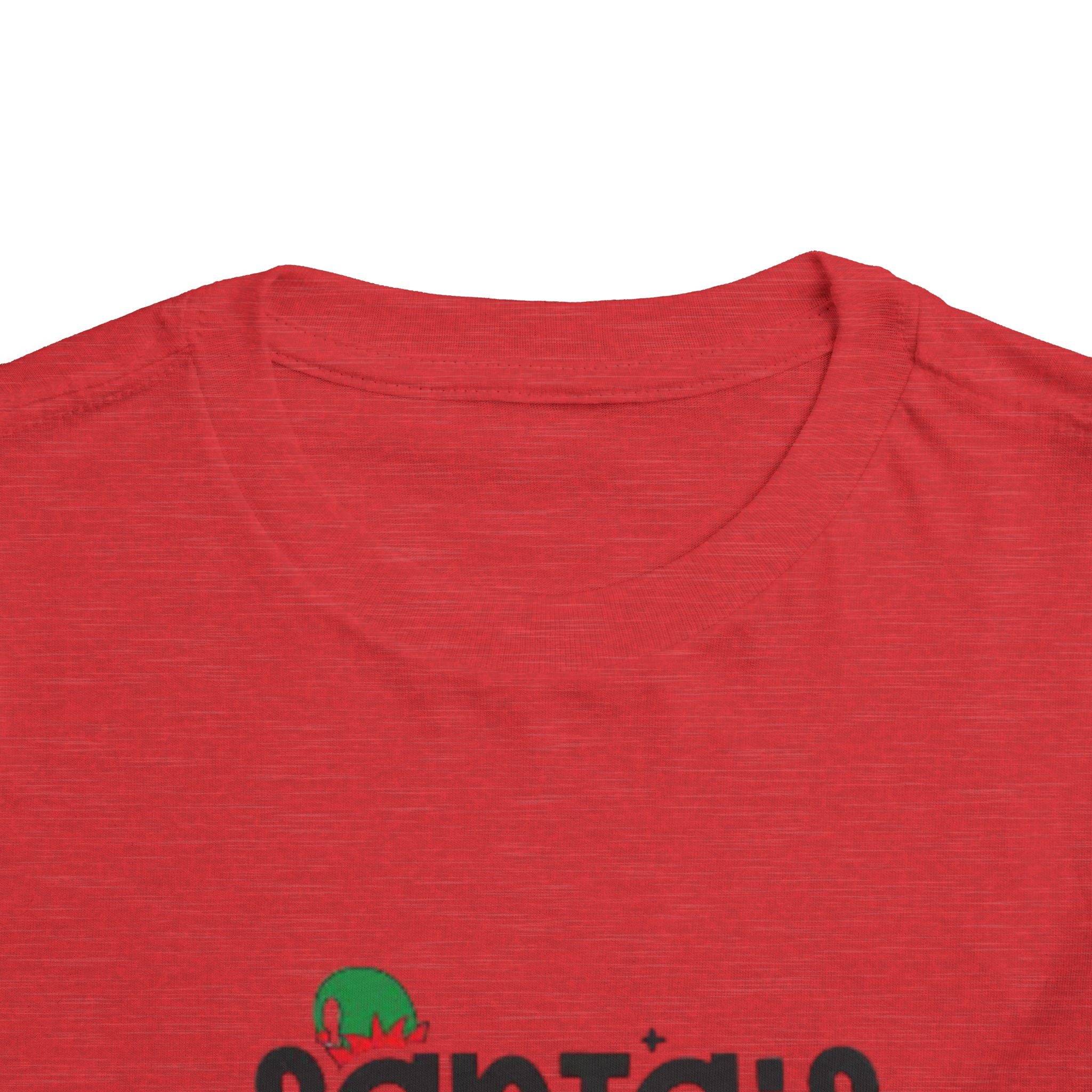 Santa's Cutest Elf Toddler Tee, Holiday Shirt, Christmas Clothing, Kids Apparel, Festive Gift, Elf T-Shirt