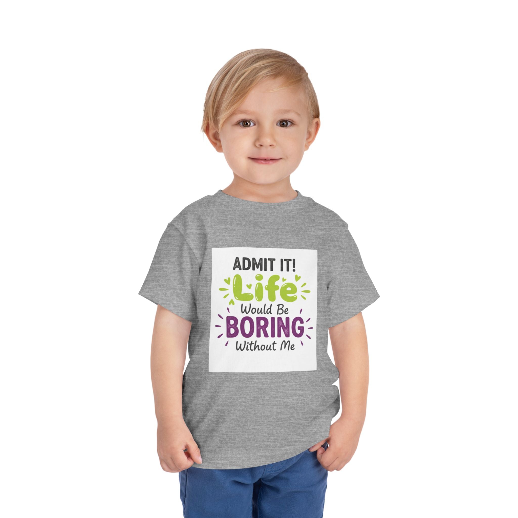 Boring Life Toddler Tee, Funny Kid's Shirt, Birthday Gift, Playdate Outfit, Adorable Toddler Clothing