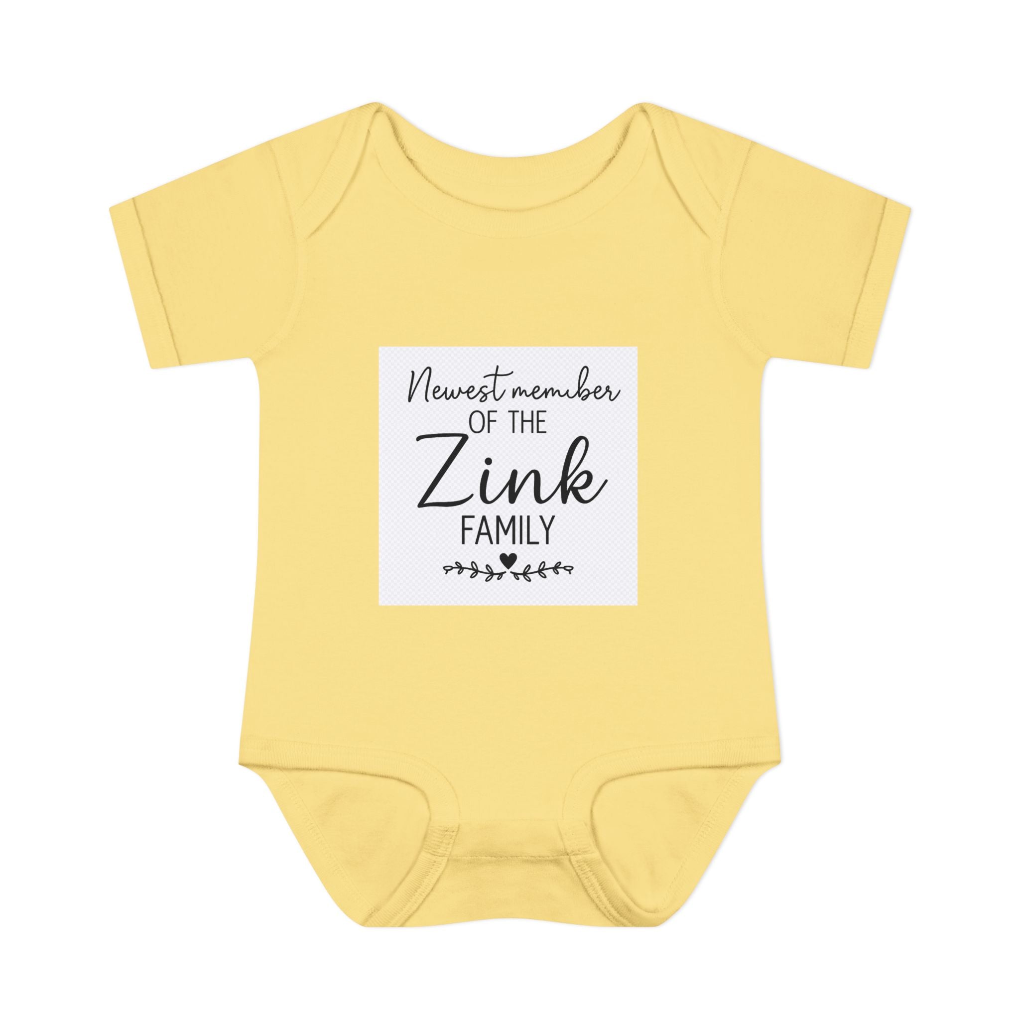 Infant Baby Rib Bodysuit