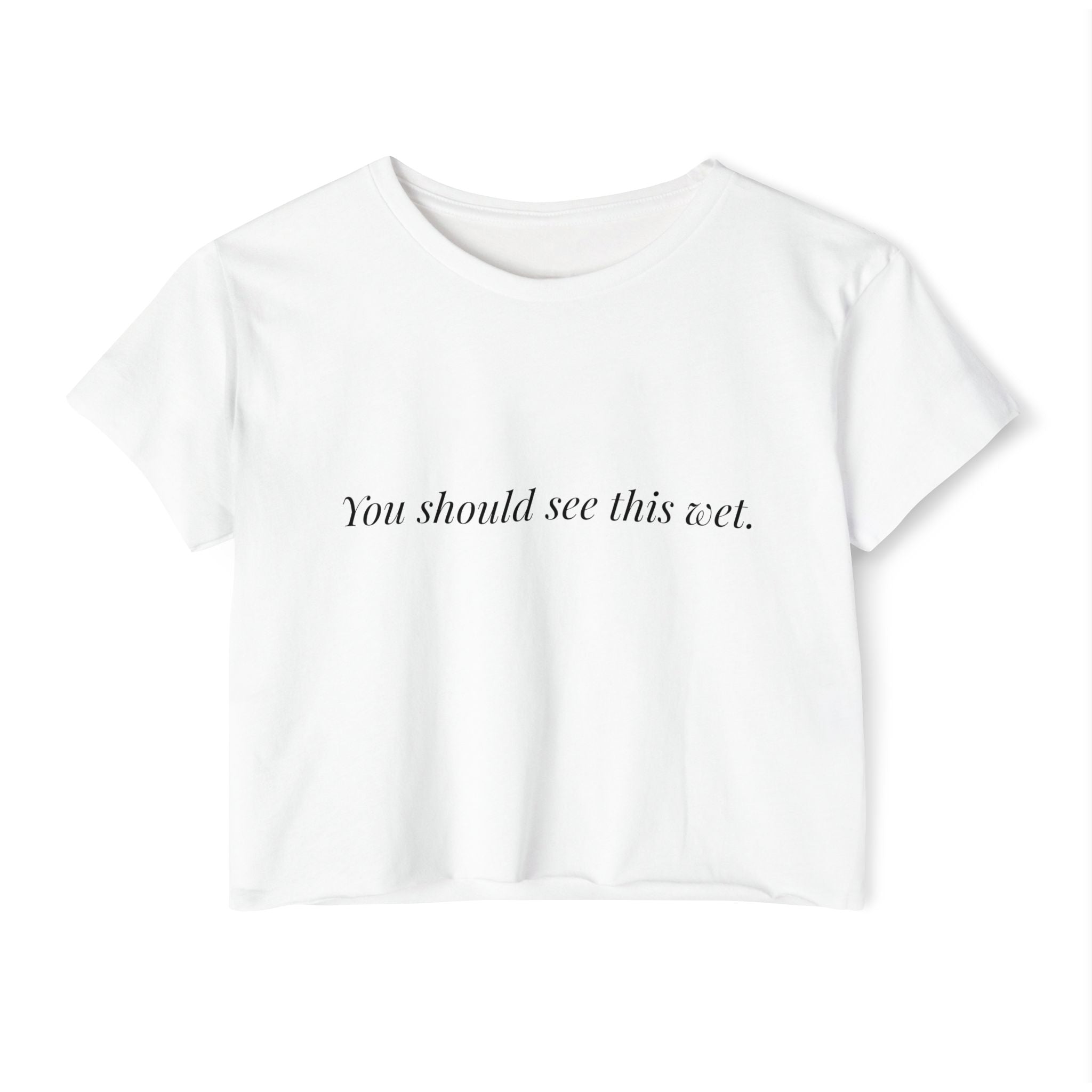 Festival-Ready Women's Crop Top - Cute Summer Top, Trendy Party Wear, Unique Gift for Birthdays, Music Festivals, and More