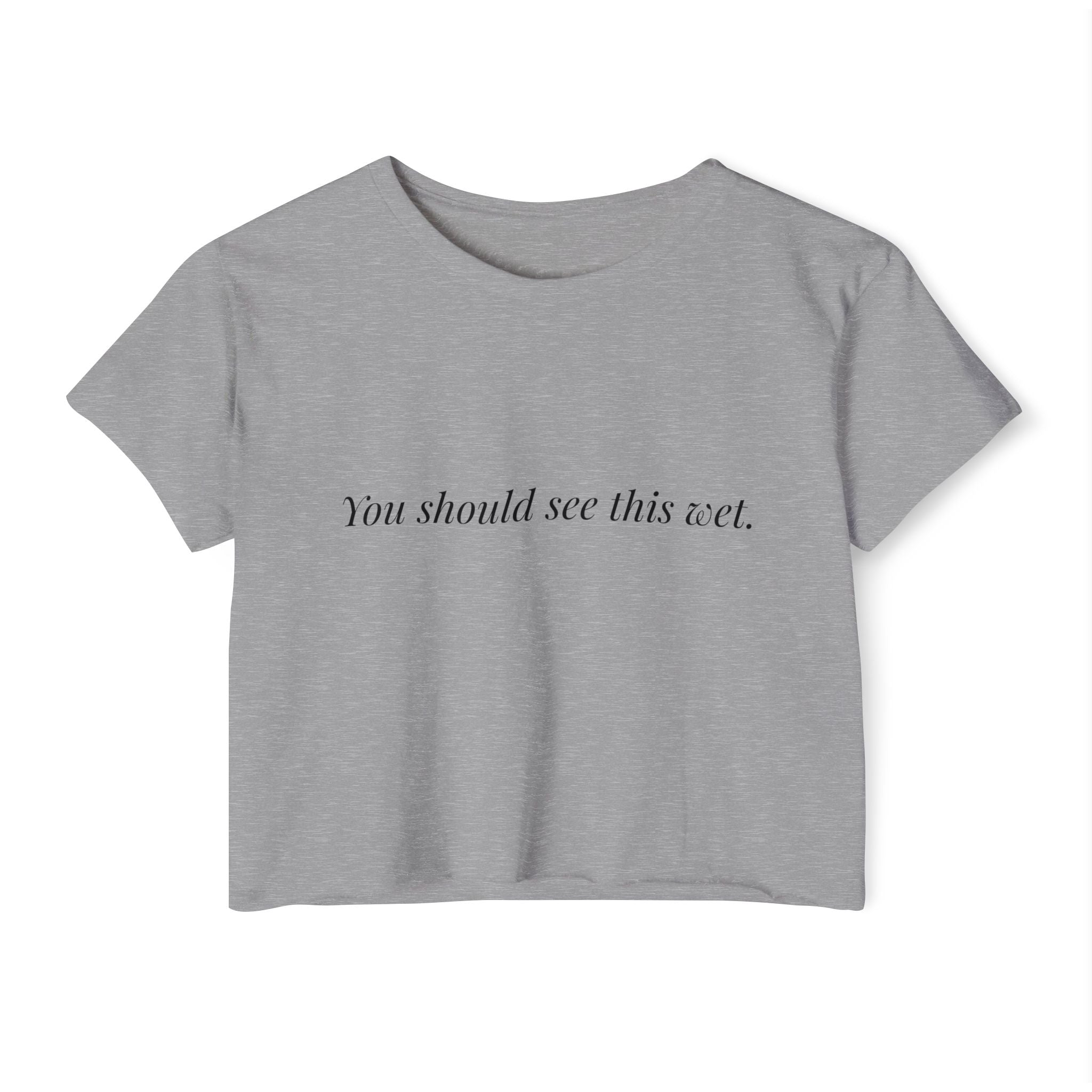 Festival-Ready Women's Crop Top - Cute Summer Top, Trendy Party Wear, Unique Gift for Birthdays, Music Festivals, and More
