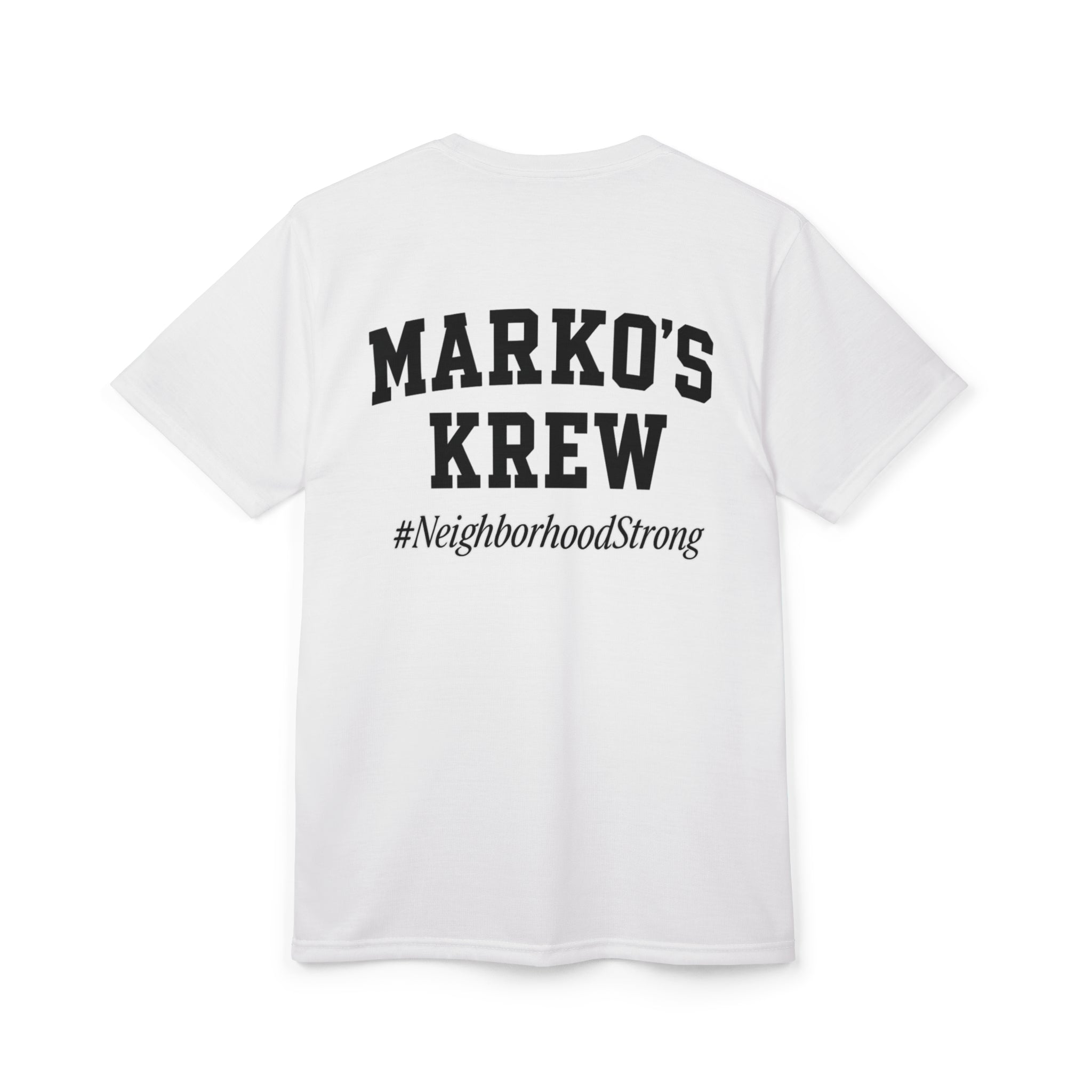 Team Marko Unisex Cut & Sew Tee, Custom Graphic Tee for Sports, Family Events, Birthday Gifts, Team Spirit Wear