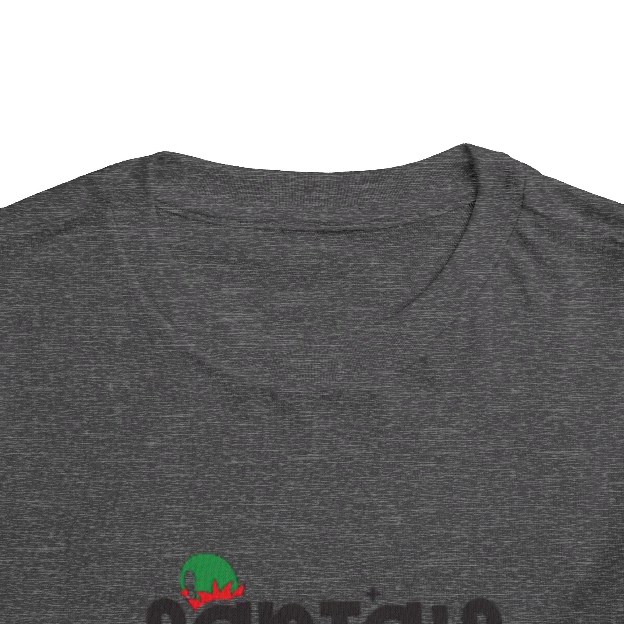 Santa's Cutest Elf Toddler Tee, Holiday Shirt, Christmas Clothing, Kids Apparel, Festive Gift, Elf T-Shirt