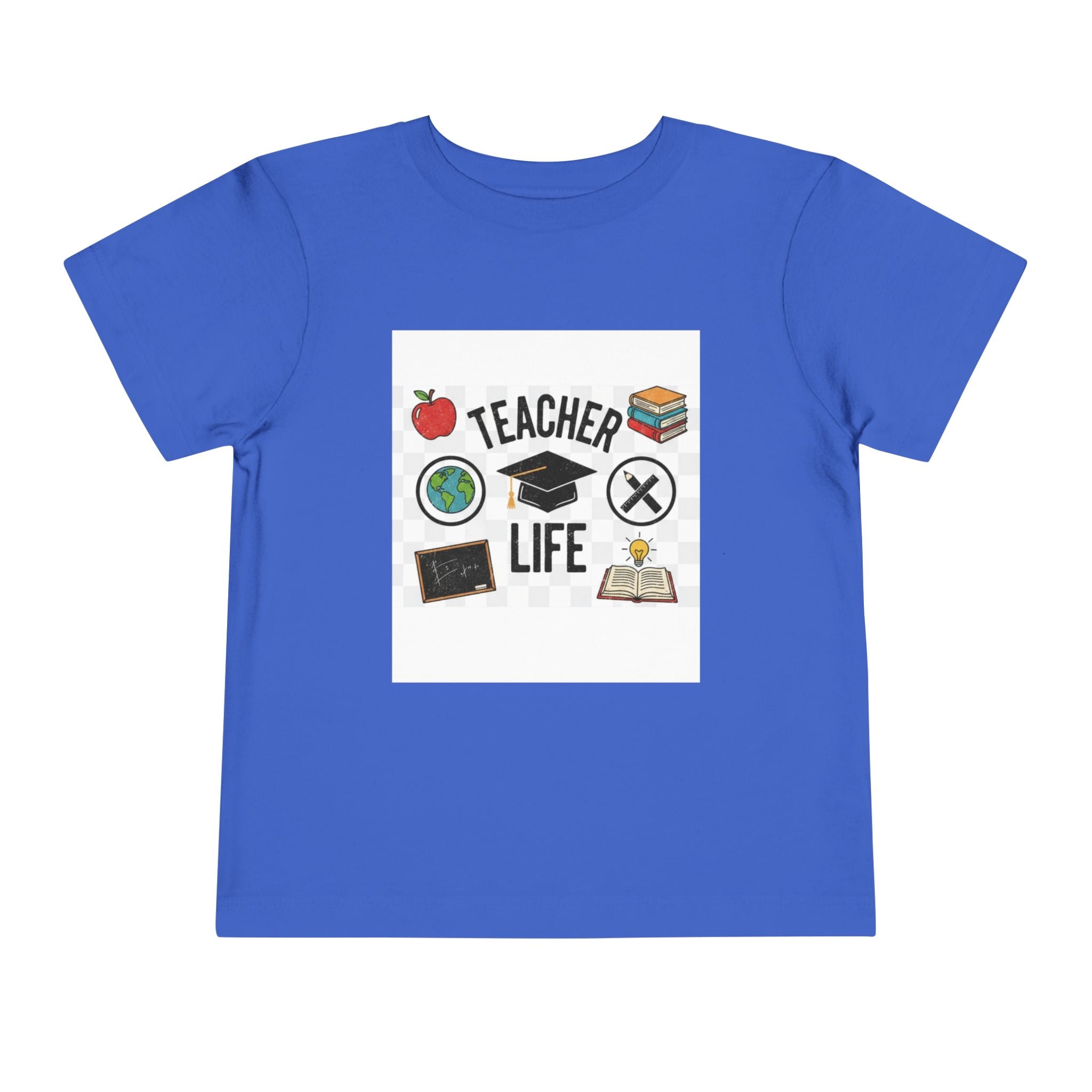 Teacher Life Toddler Tee, Cute Kids T-Shirt, Back to School Gift, Toddler Apparel, Educational Tee, Teacher Gift