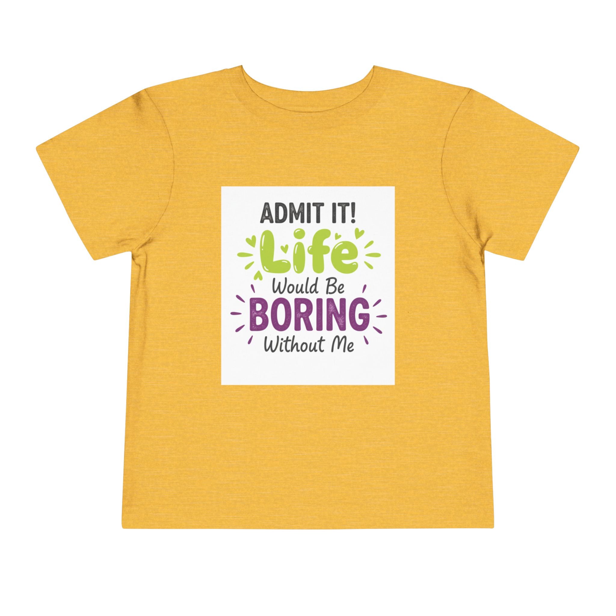 Boring Life Toddler Tee, Funny Kid's Shirt, Birthday Gift, Playdate Outfit, Adorable Toddler Clothing