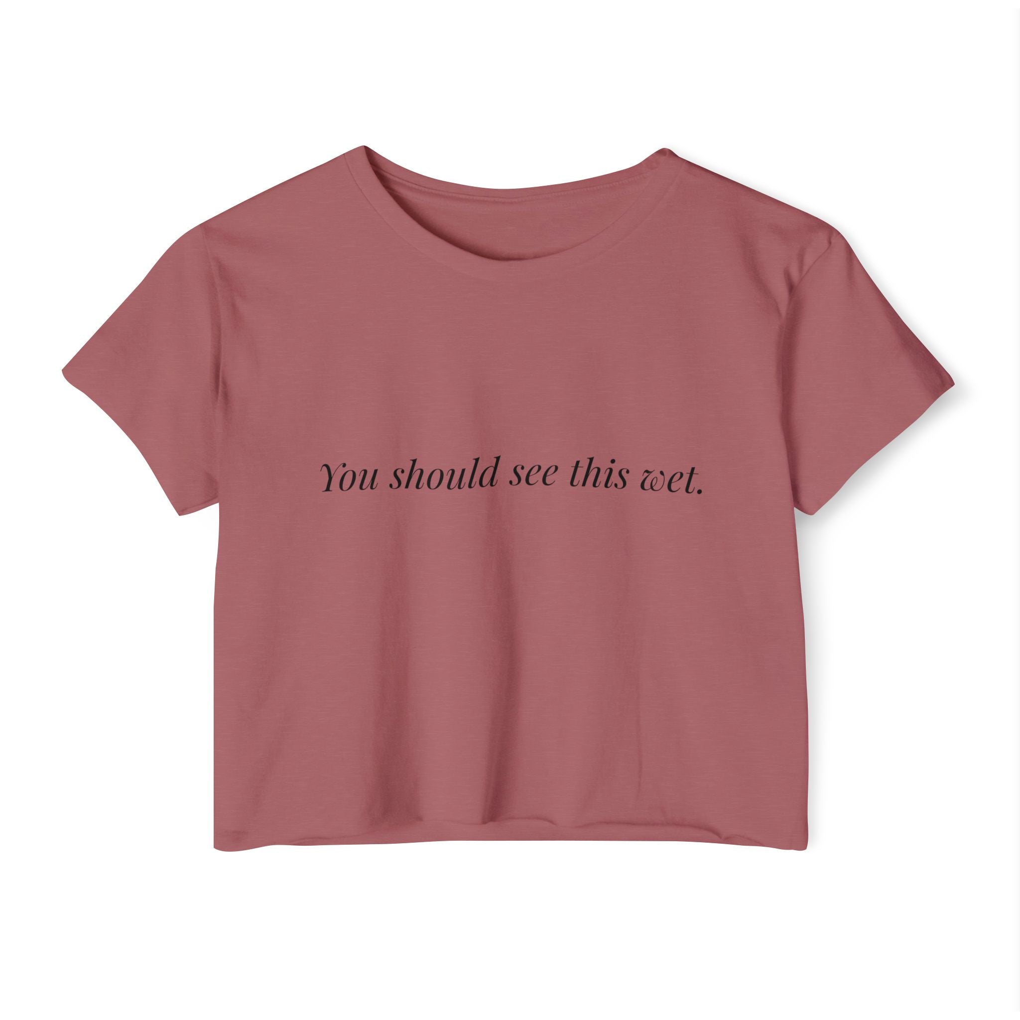Festival-Ready Women's Crop Top - Cute Summer Top, Trendy Party Wear, Unique Gift for Birthdays, Music Festivals, and More