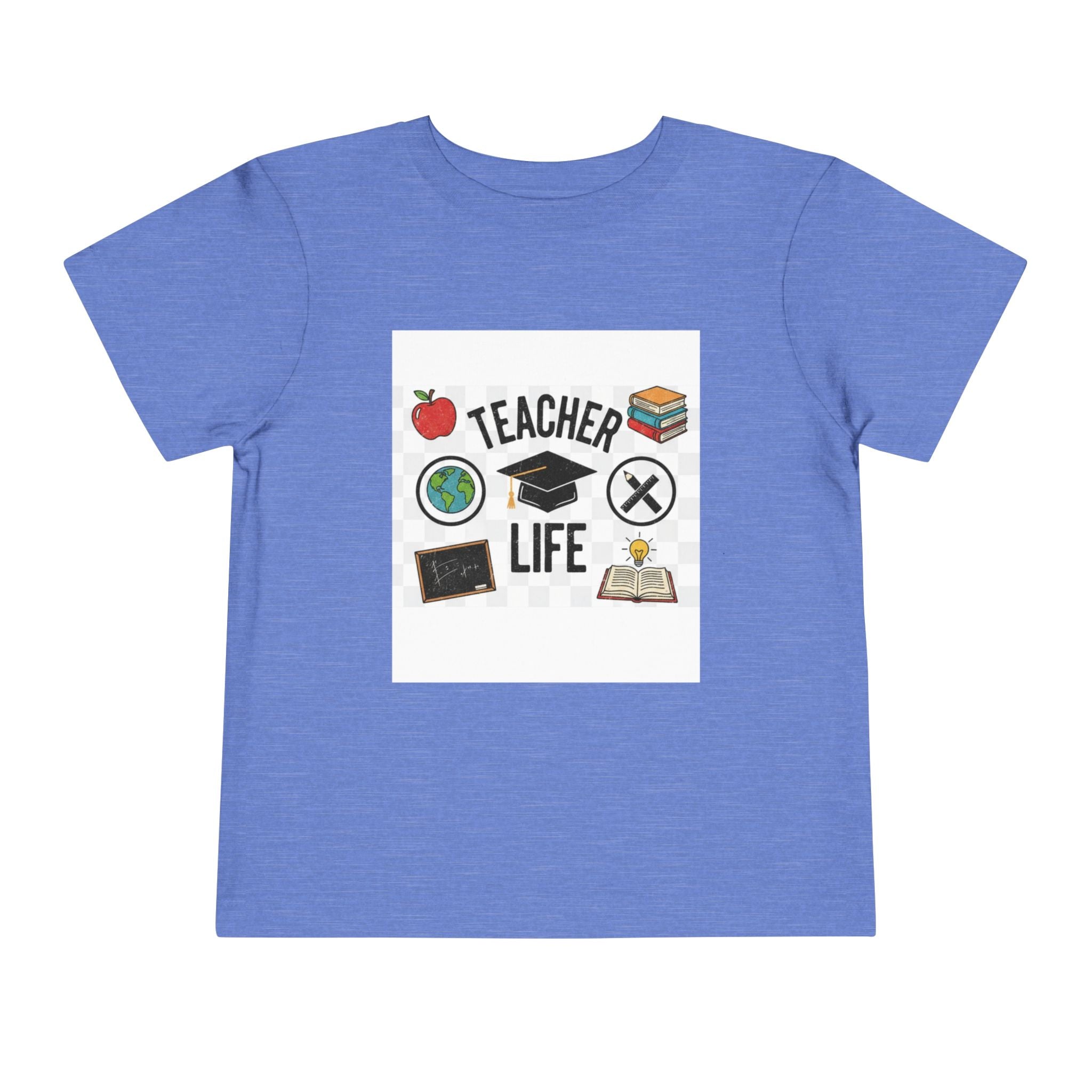 Teacher Life Toddler Tee, Cute Kids T-Shirt, Back to School Gift, Toddler Apparel, Educational Tee, Teacher Gift