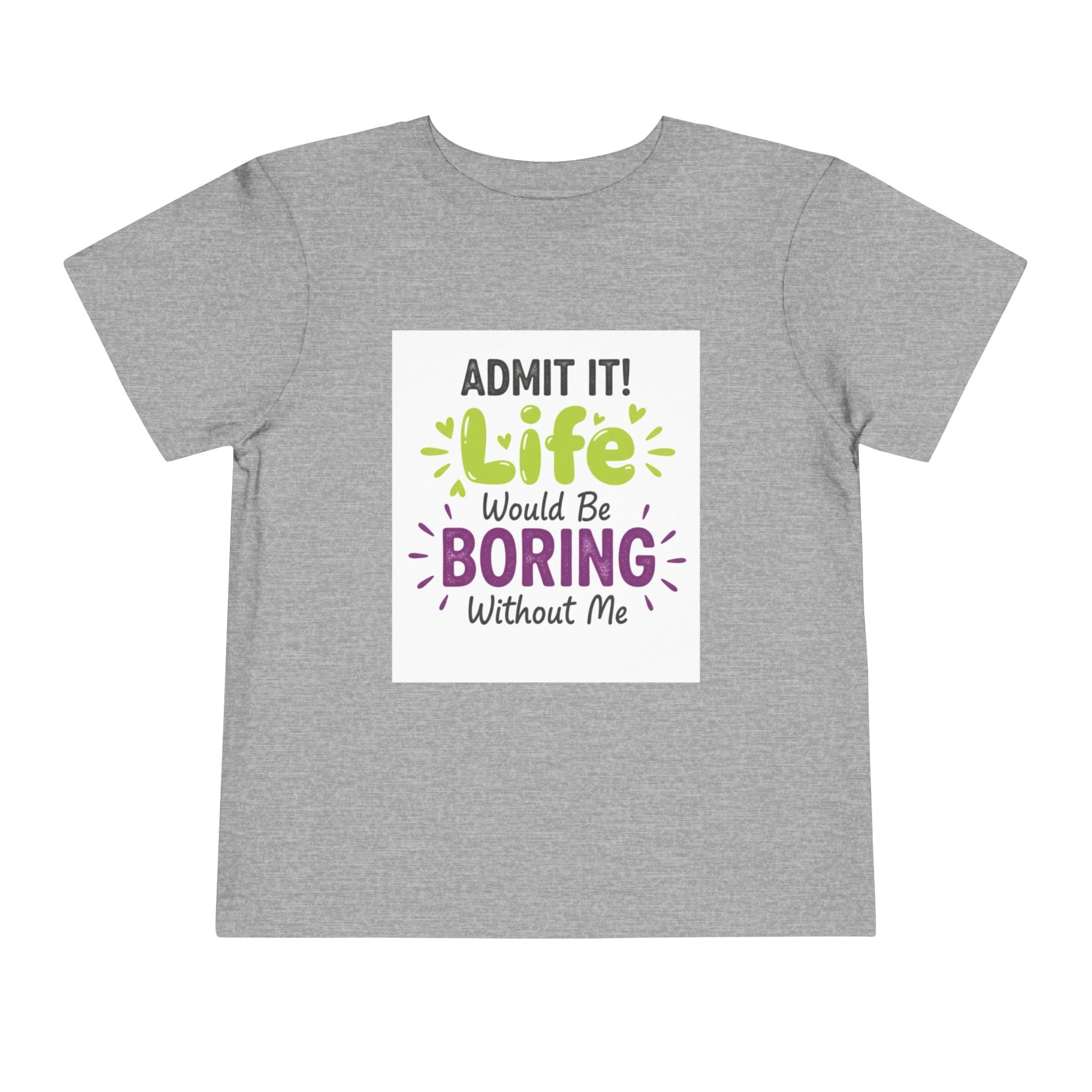 Boring Life Toddler Tee, Funny Kid's Shirt, Birthday Gift, Playdate Outfit, Adorable Toddler Clothing