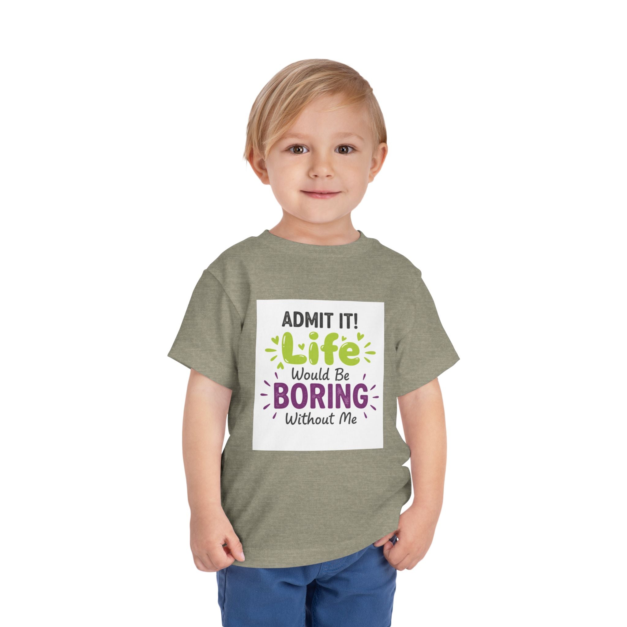Boring Life Toddler Tee, Funny Kid's Shirt, Birthday Gift, Playdate Outfit, Adorable Toddler Clothing