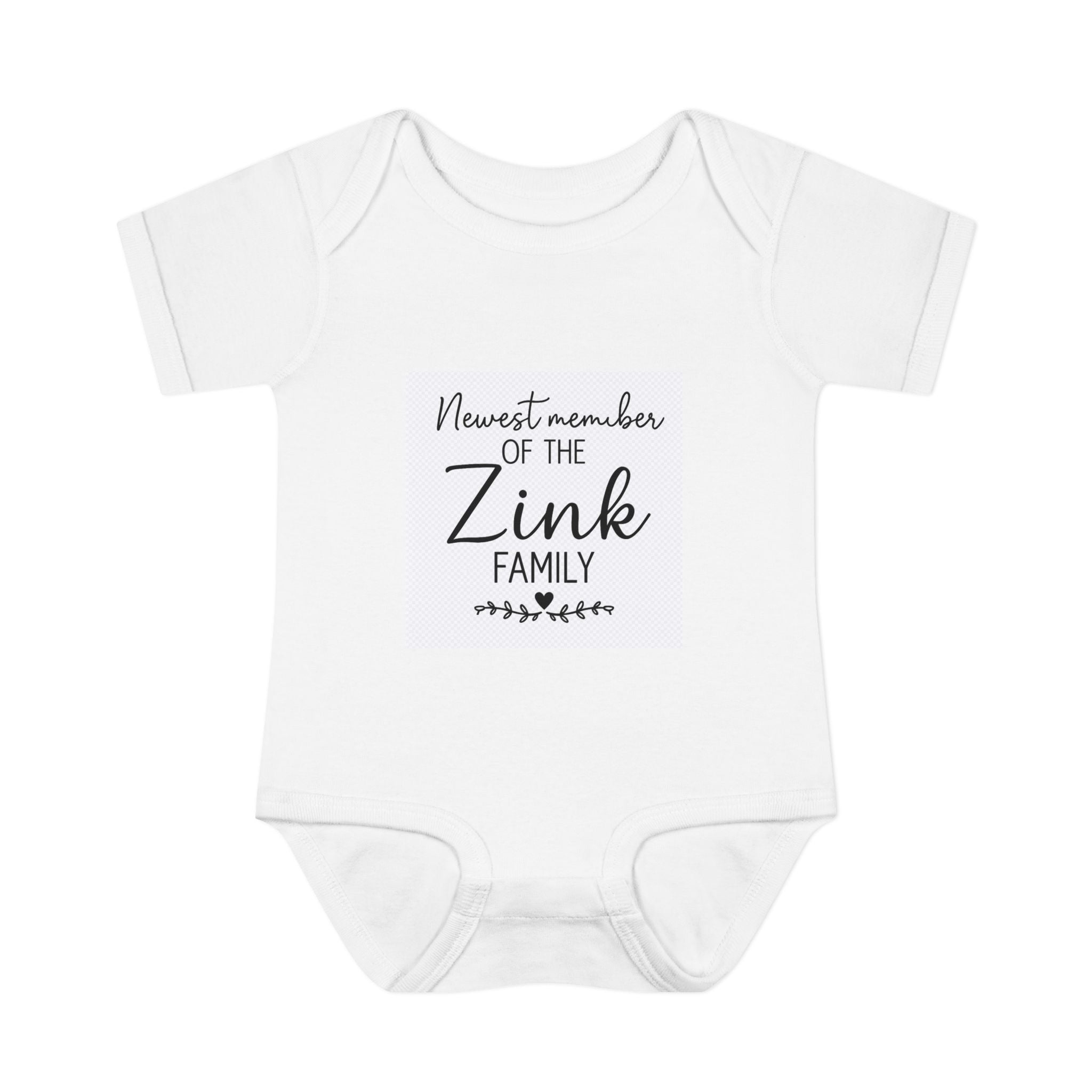 Infant Baby Rib Bodysuit