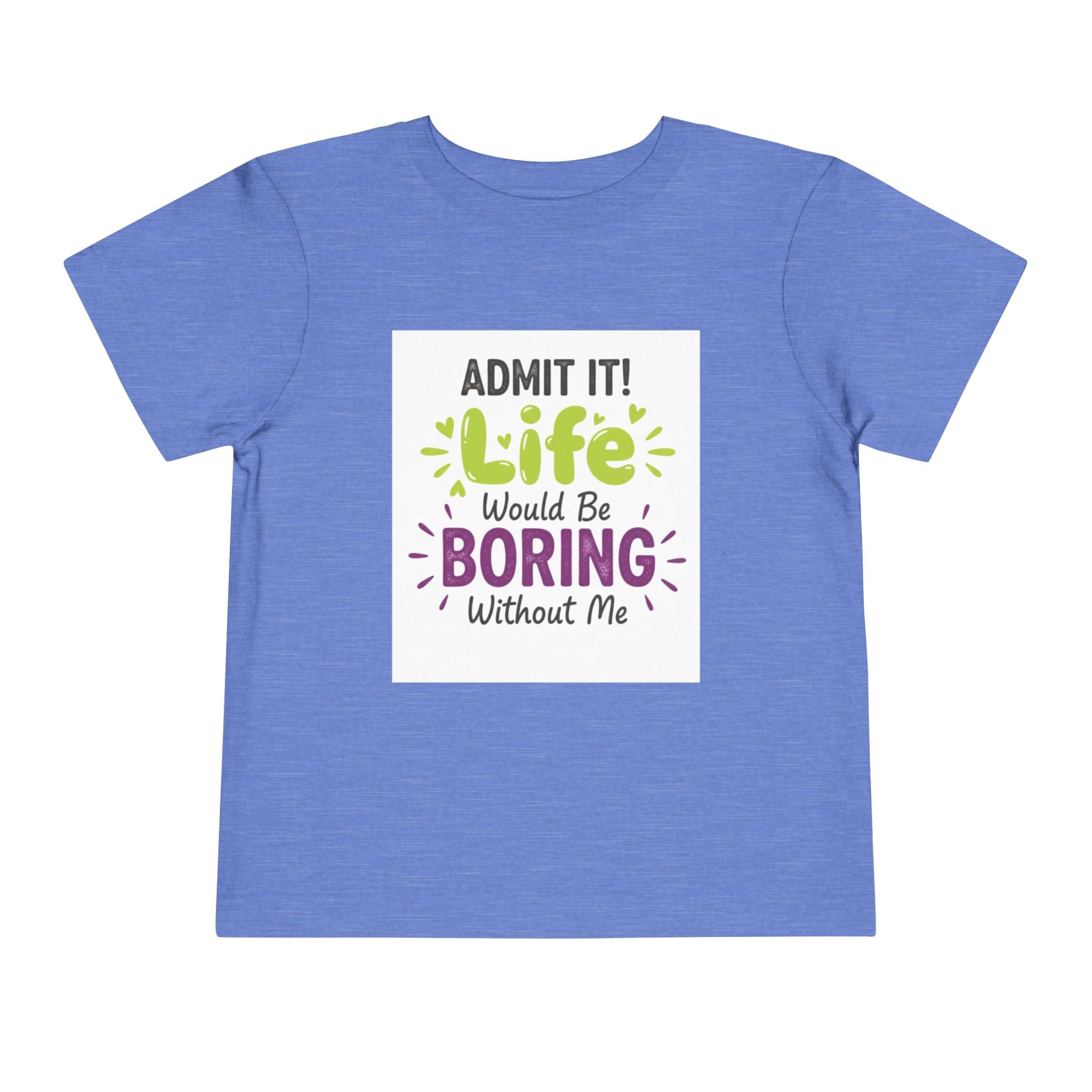 Boring Life Toddler Tee, Funny Kid's Shirt, Birthday Gift, Playdate Outfit, Adorable Toddler Clothing