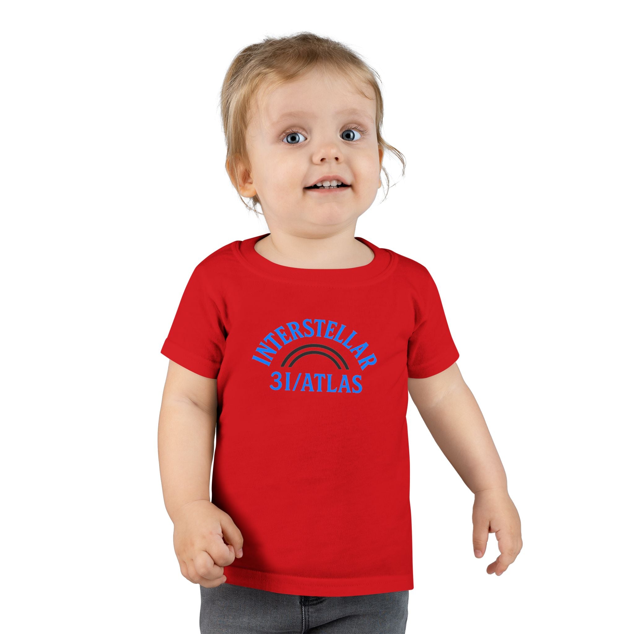 Interstellar Toddler T-shirt, Cute Space Shirt, Kids' Graphic Tee, Birthday Gift, Playtime Apparel, Universe Theme Outfit