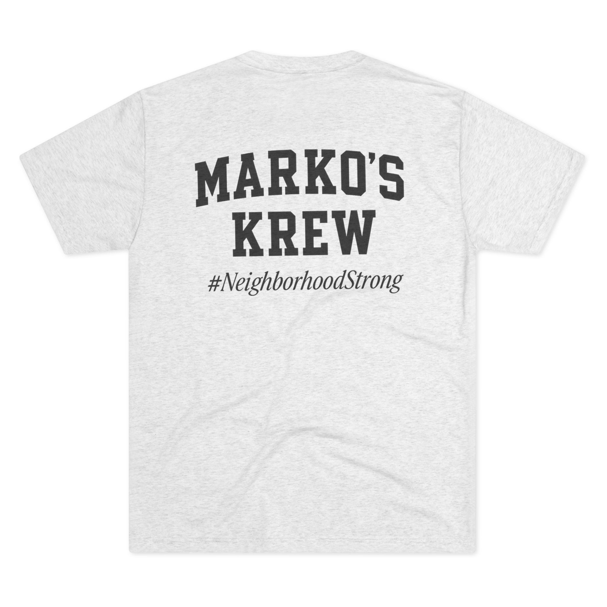 Team Marko Unisex Crew Tee, Perfect for Sports Fans, Casual Wear, Team Events, Family Gatherings, Gifts for Graduates