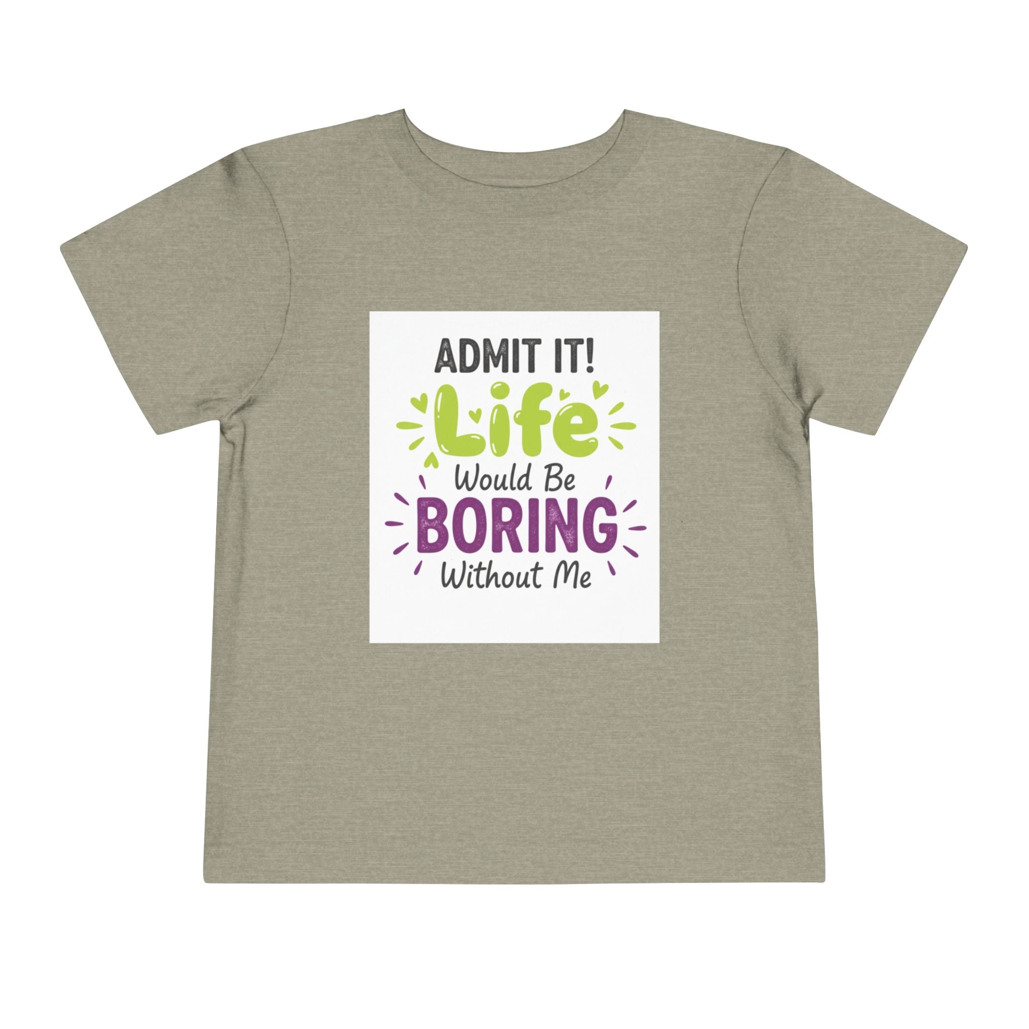 Boring Life Toddler Tee, Funny Kid's Shirt, Birthday Gift, Playdate Outfit, Adorable Toddler Clothing