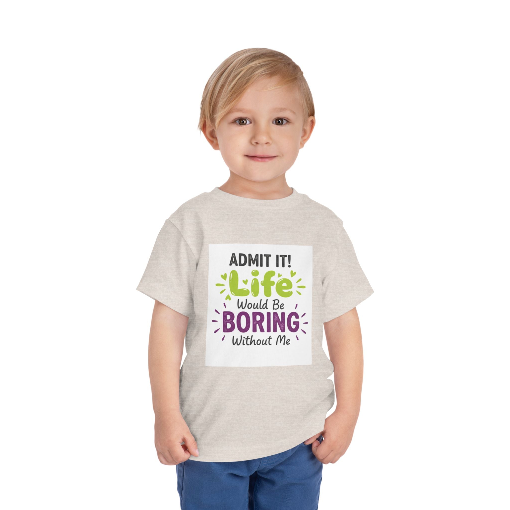 Boring Life Toddler Tee, Funny Kid's Shirt, Birthday Gift, Playdate Outfit, Adorable Toddler Clothing