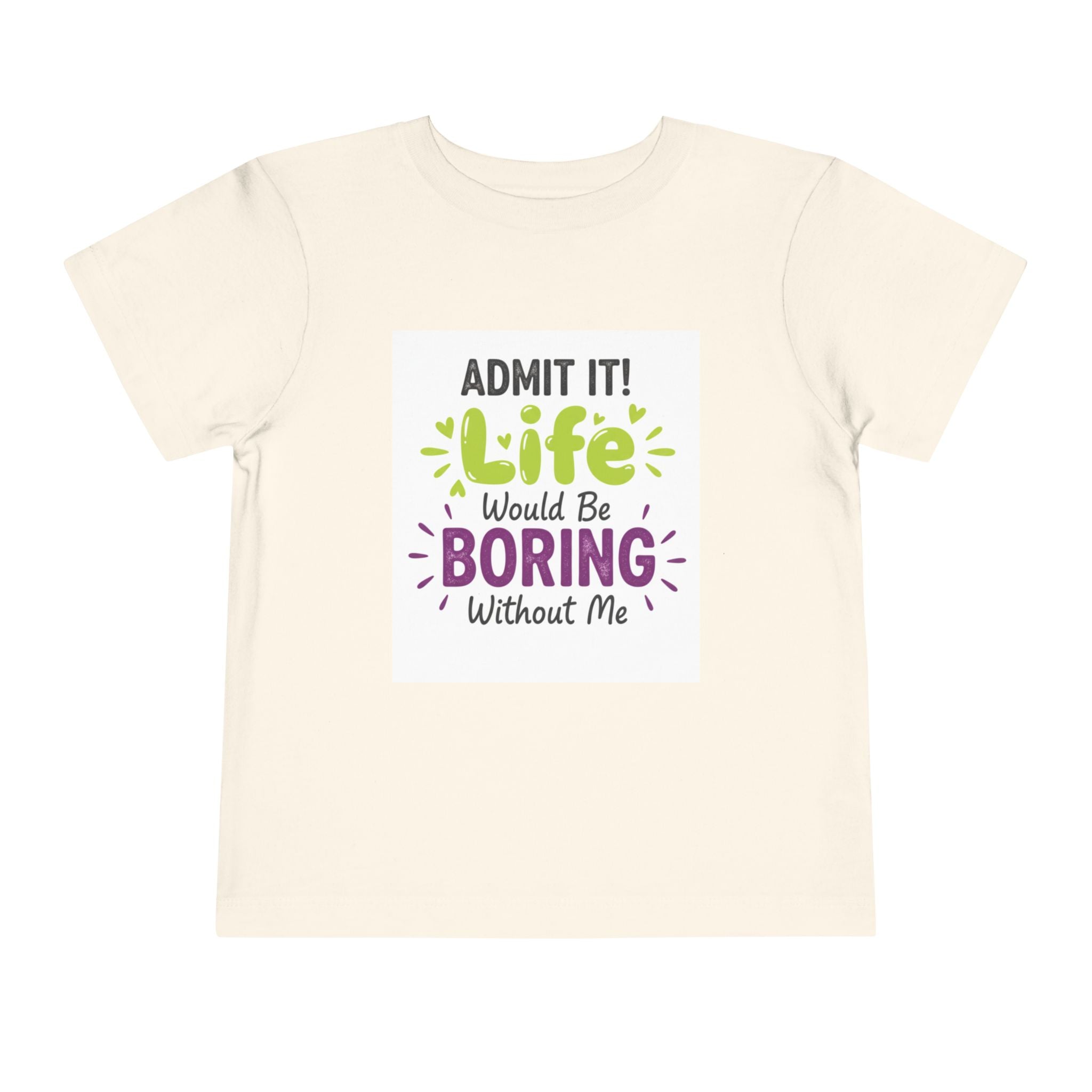 Boring Life Toddler Tee, Funny Kid's Shirt, Birthday Gift, Playdate Outfit, Adorable Toddler Clothing