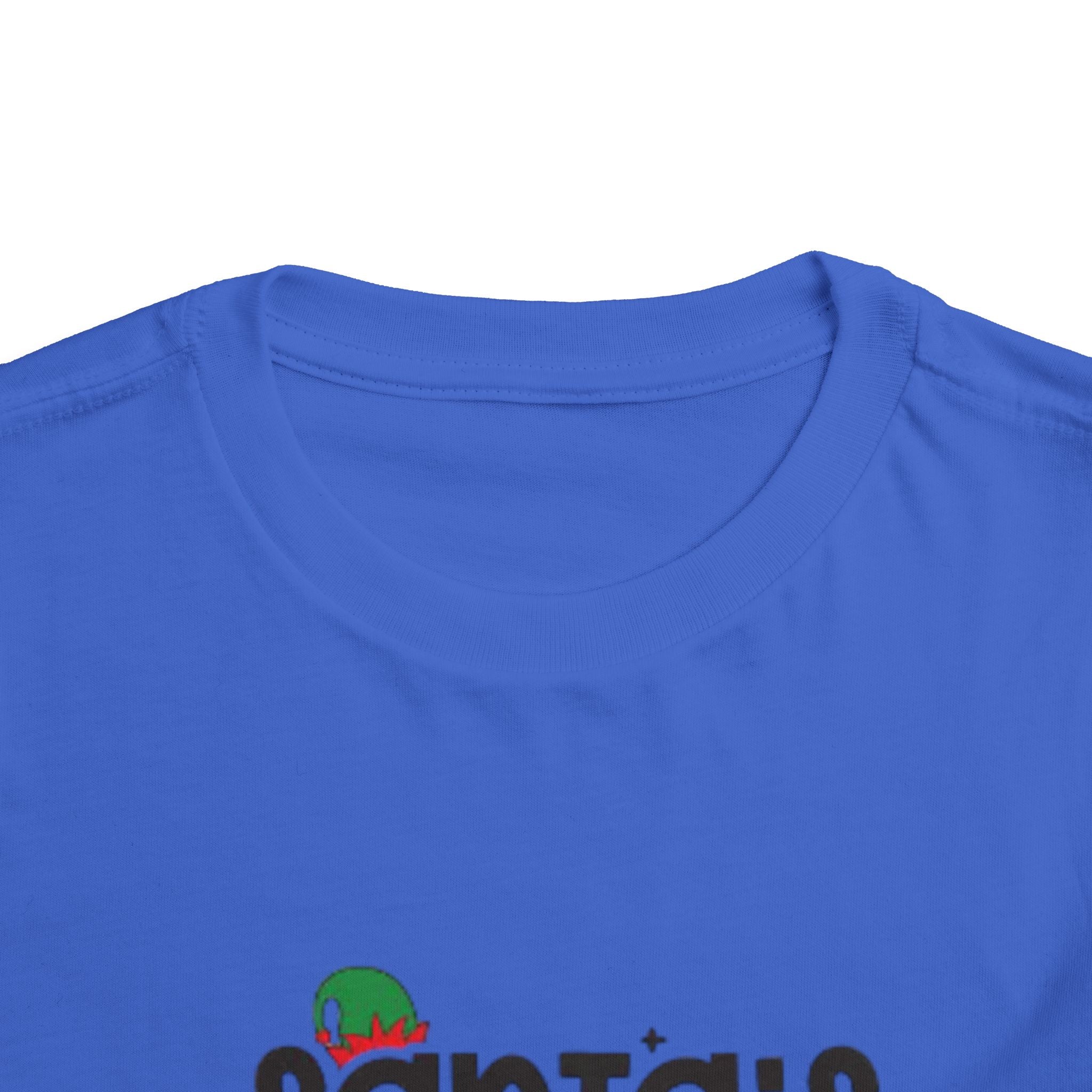 Santa's Cutest Elf Toddler Tee, Holiday Shirt, Christmas Clothing, Kids Apparel, Festive Gift, Elf T-Shirt