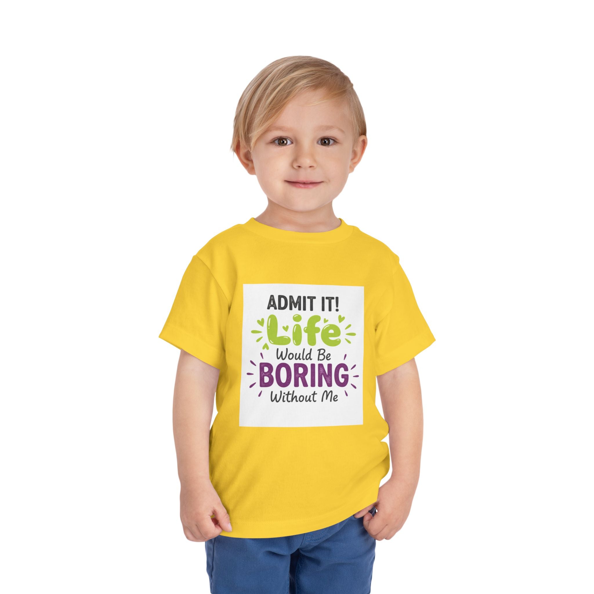 Boring Life Toddler Tee, Funny Kid's Shirt, Birthday Gift, Playdate Outfit, Adorable Toddler Clothing