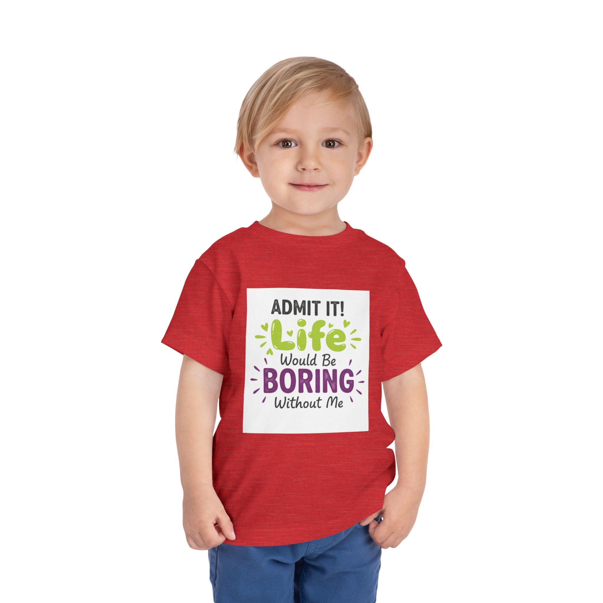 Boring Life Toddler Tee, Funny Kid's Shirt, Birthday Gift, Playdate Outfit, Adorable Toddler Clothing