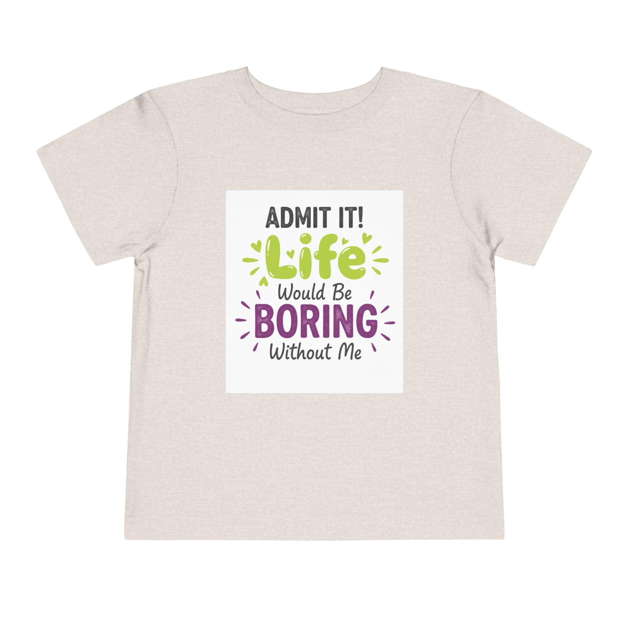 Boring Life Toddler Tee, Funny Kid's Shirt, Birthday Gift, Playdate Outfit, Adorable Toddler Clothing