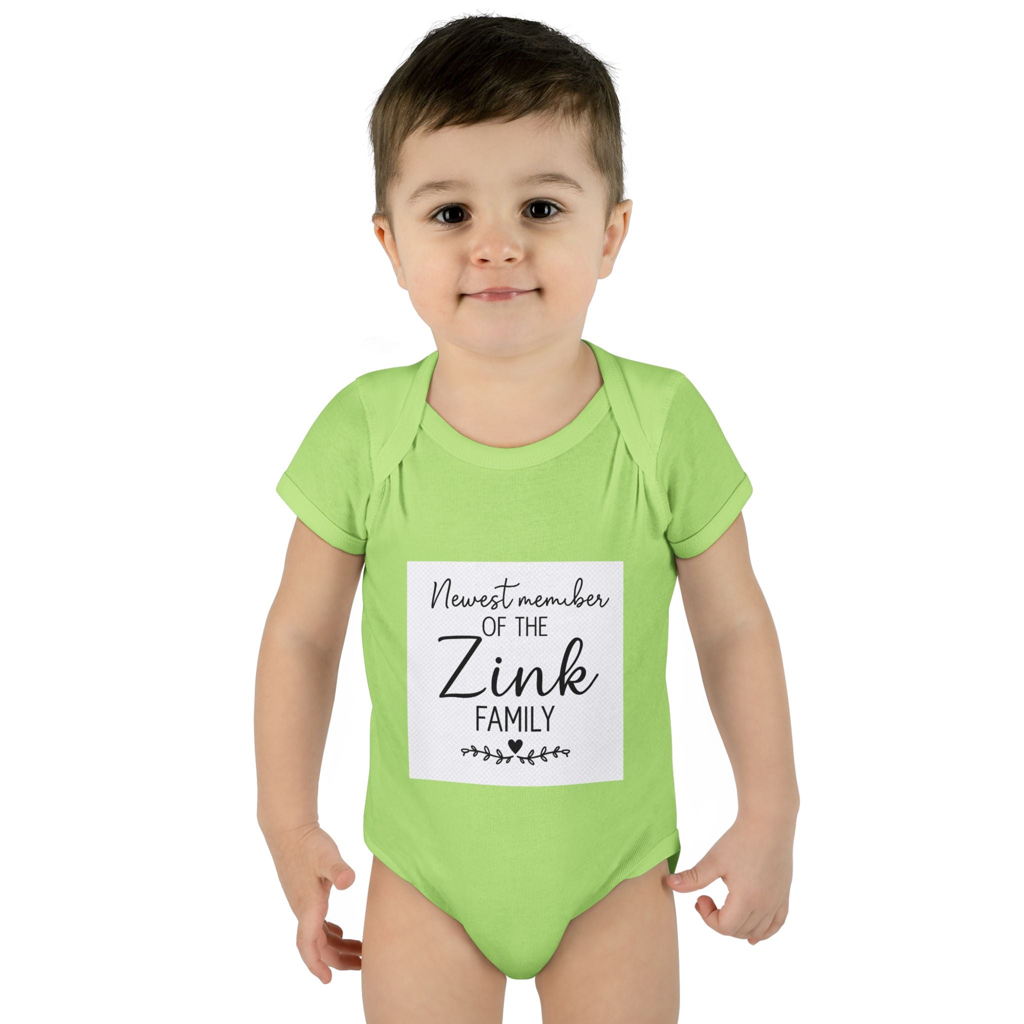 Infant Baby Rib Bodysuit
