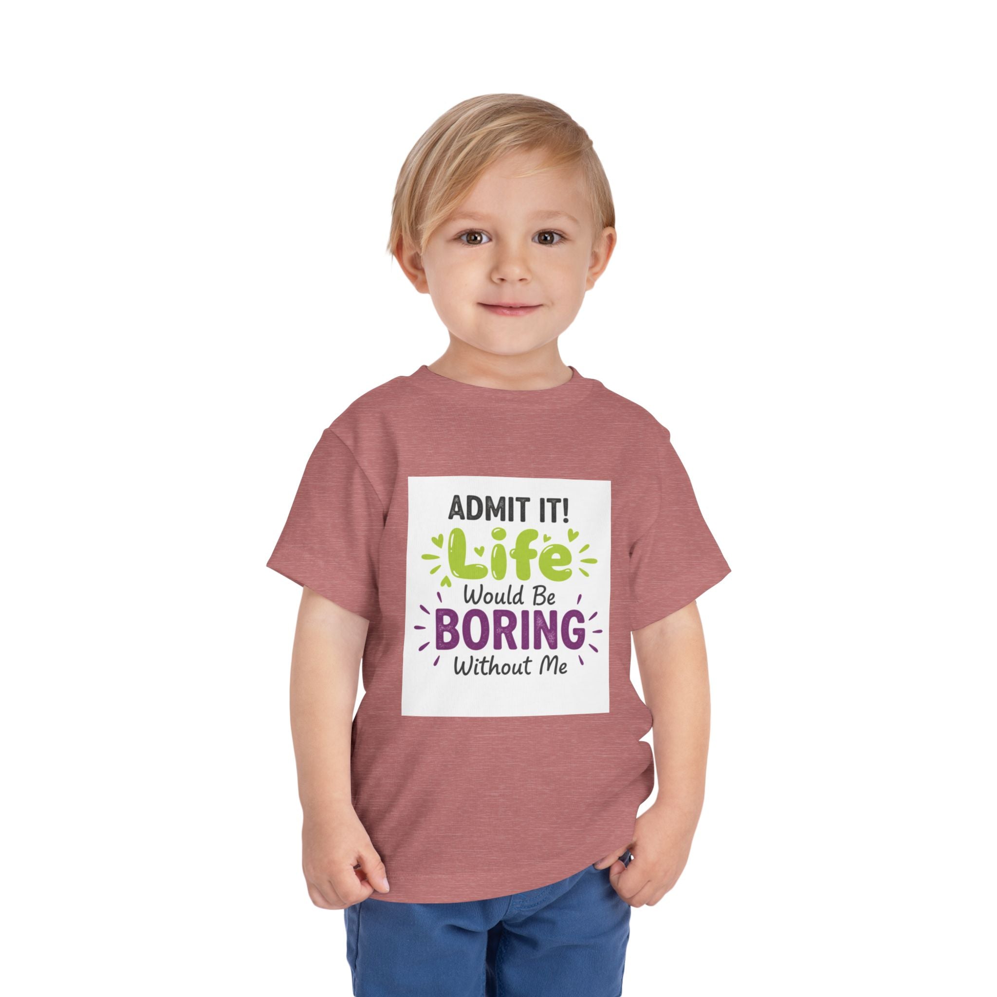 Boring Life Toddler Tee, Funny Kid's Shirt, Birthday Gift, Playdate Outfit, Adorable Toddler Clothing