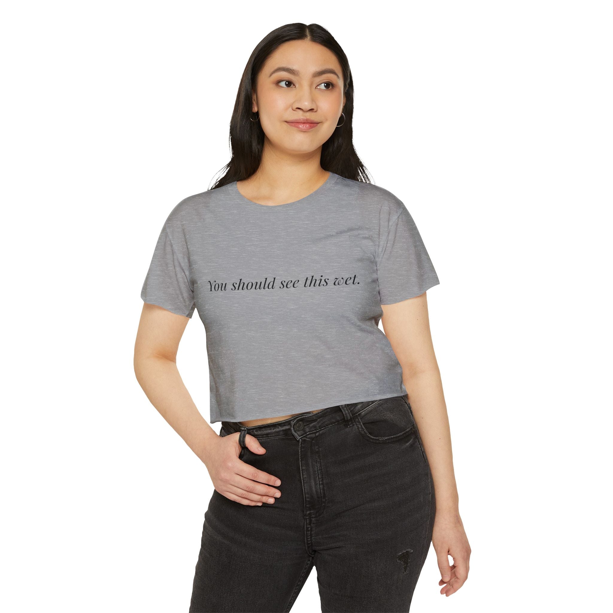 Festival-Ready Women's Crop Top - Cute Summer Top, Trendy Party Wear, Unique Gift for Birthdays, Music Festivals, and More