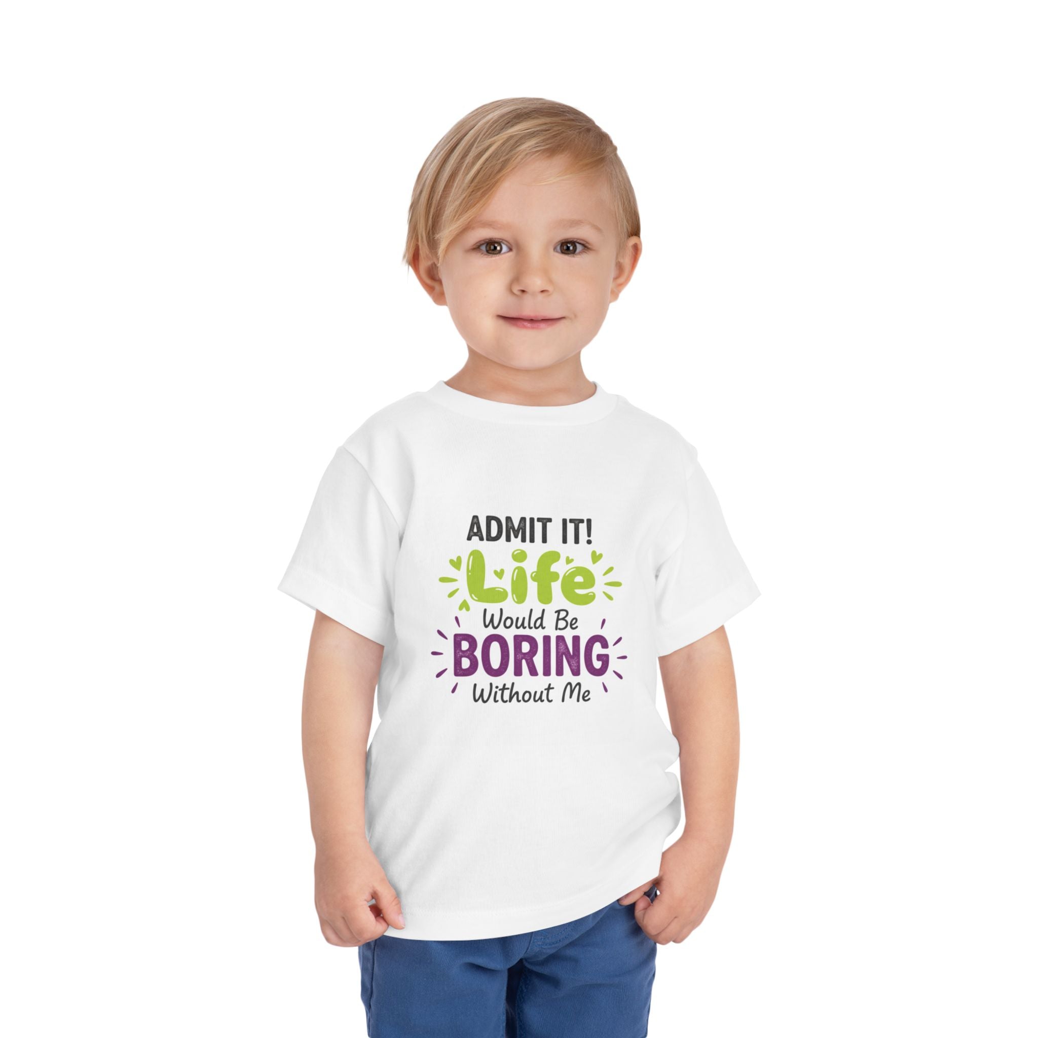 Boring Life Toddler Tee, Funny Kid's Shirt, Birthday Gift, Playdate Outfit, Adorable Toddler Clothing