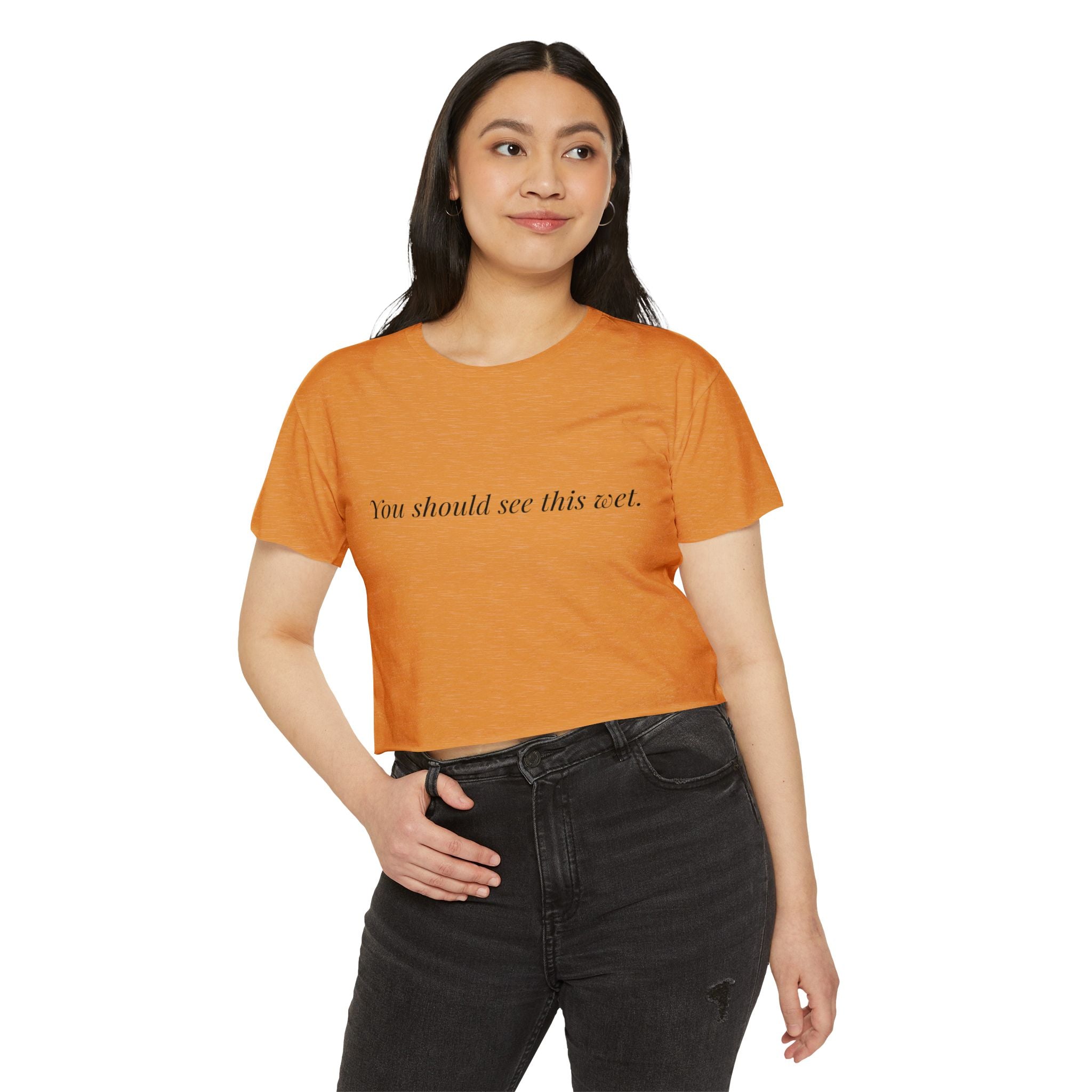 Festival-Ready Women's Crop Top - Cute Summer Top, Trendy Party Wear, Unique Gift for Birthdays, Music Festivals, and More