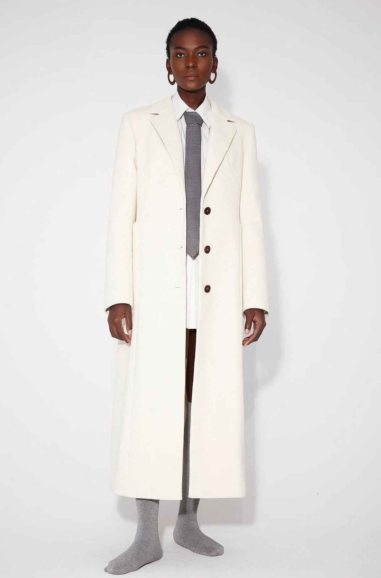 Corduroy Three-Dimensional Pocket Waist Coat