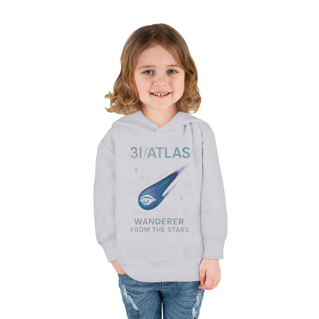 Toddler Hoodie - Wanderer From The Stars' Space Graphic Pullover