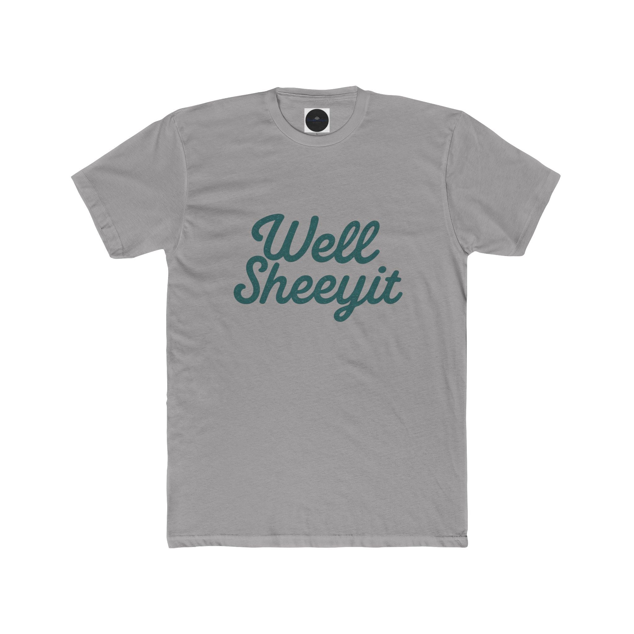Well Sheeyit Unisex Cotton Crew Tee - Casual Humor Shirt