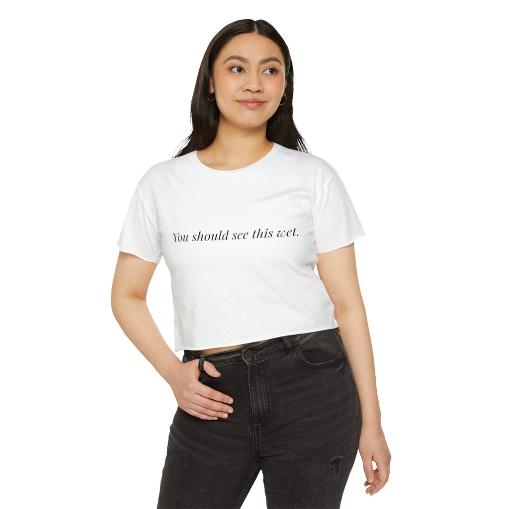 Festival-Ready Women's Crop Top - Cute Summer Top, Trendy Party Wear, Unique Gift for Birthdays, Music Festivals, and More