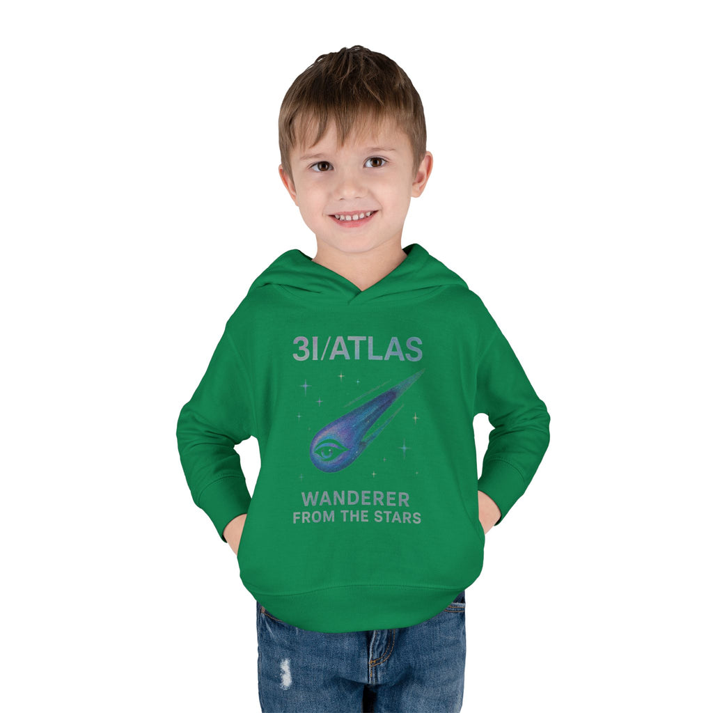 Toddler Hoodie - Wanderer From The Stars' Space Graphic Pullover