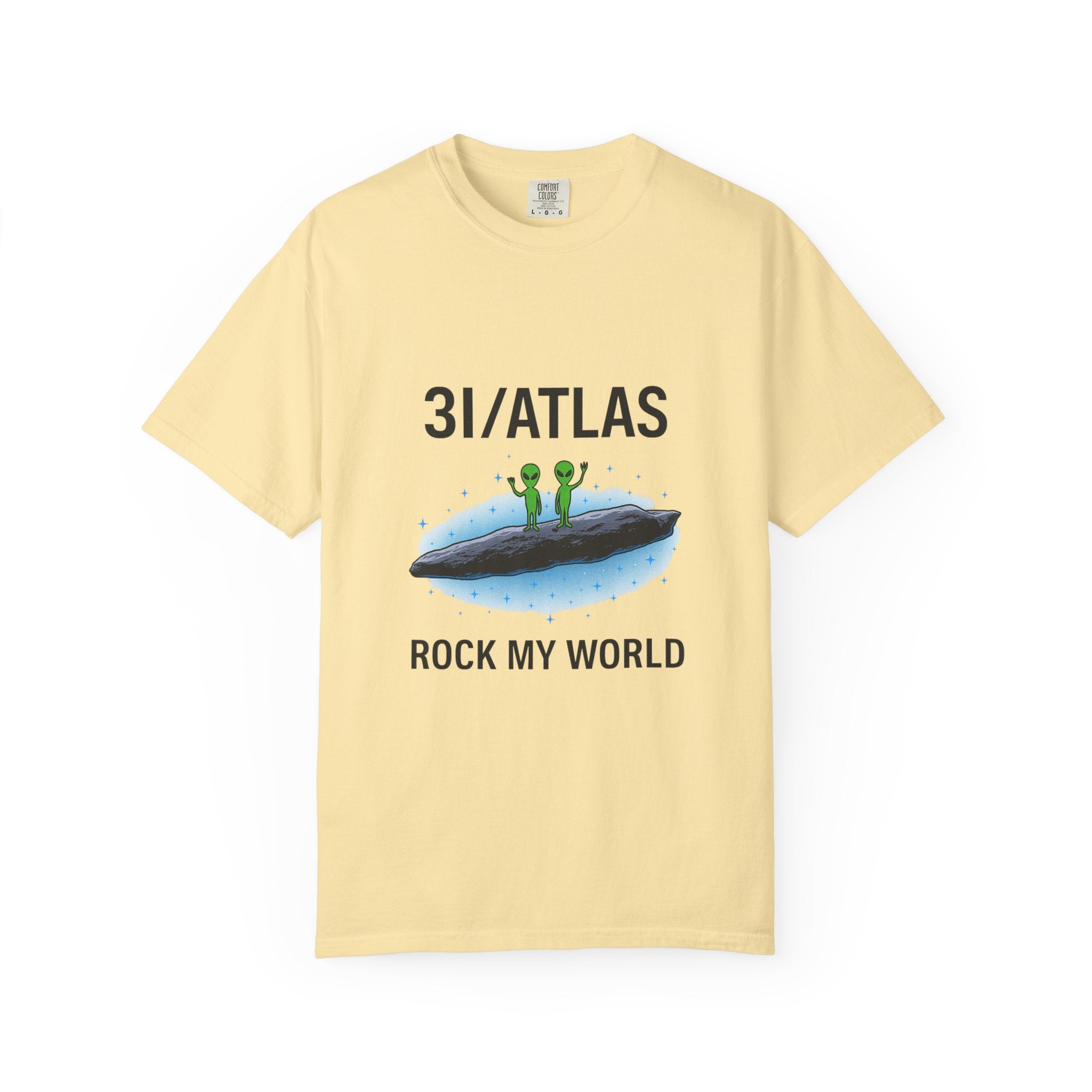 T-Shirt — 3I/ATLAS “Rock My World” Graphic Tee