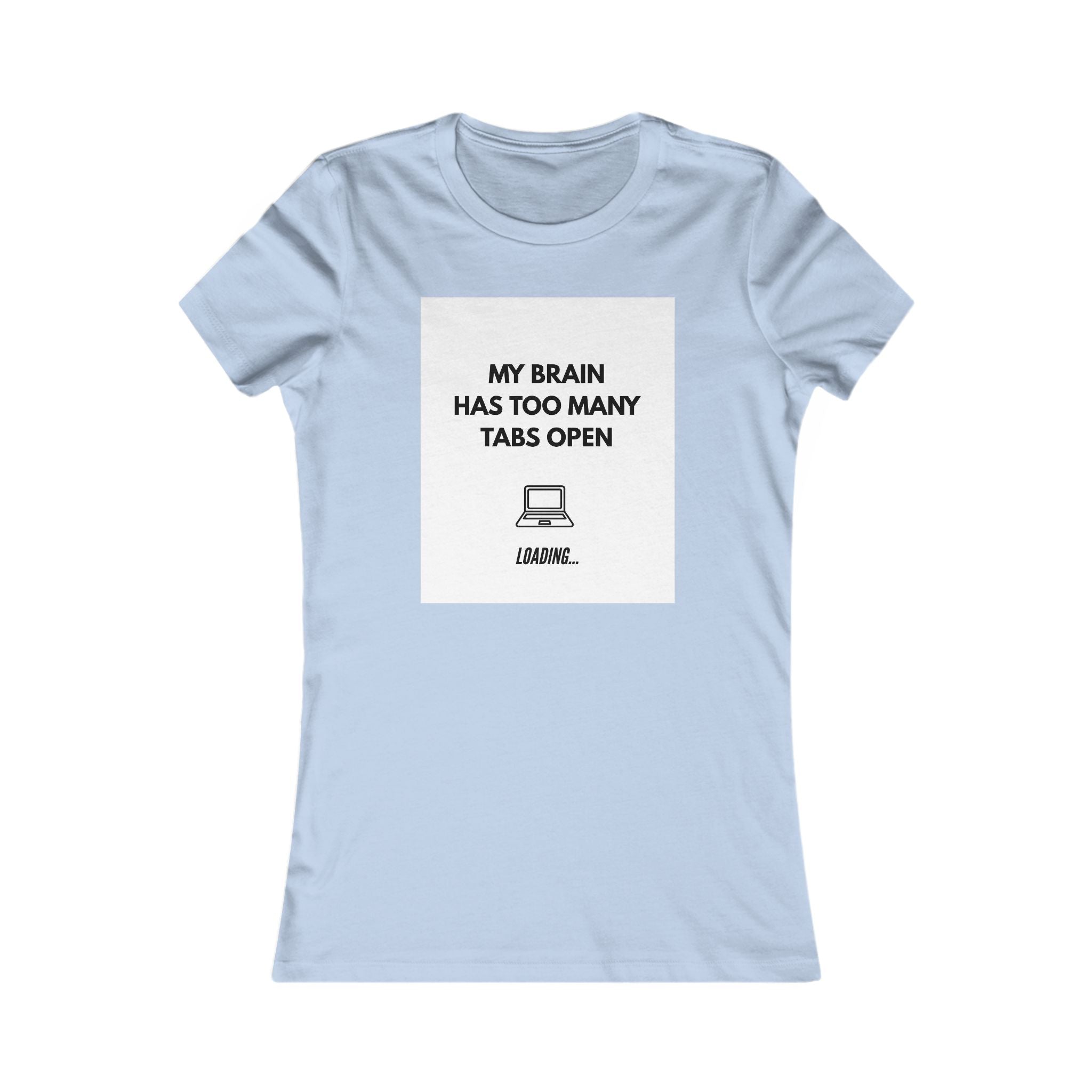 Women's Tee — Minimal 'you should see this view.' Graphic Tee