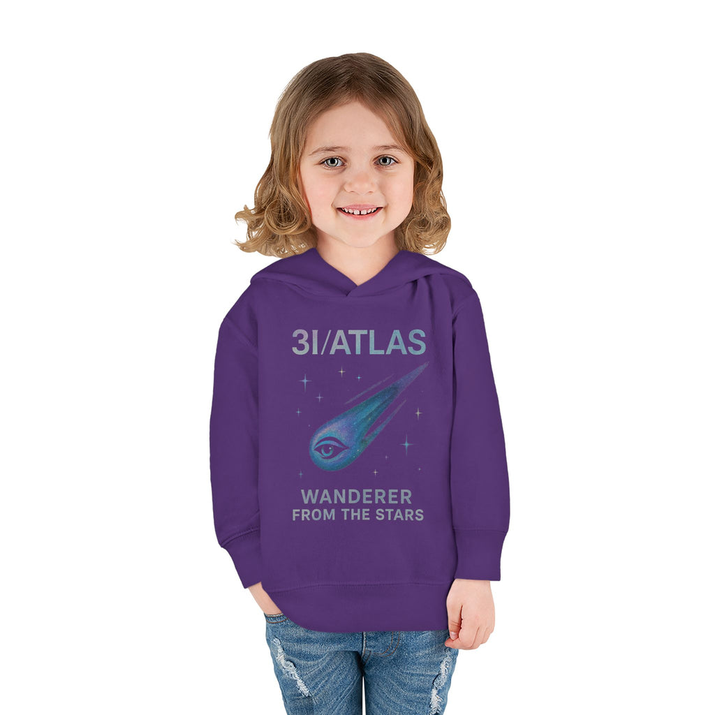 Toddler Hoodie - Wanderer From The Stars' Space Graphic Pullover