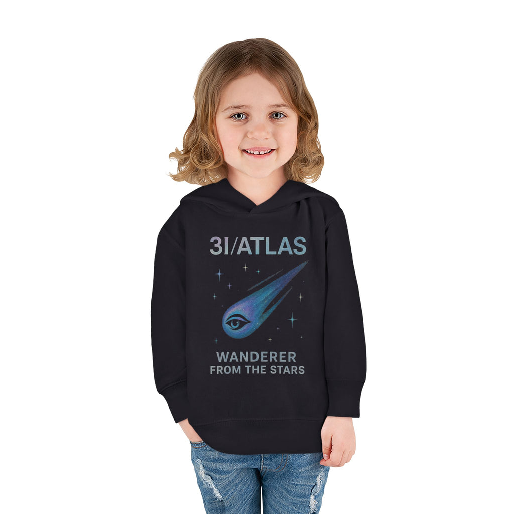 Toddler Hoodie - Wanderer From The Stars' Space Graphic Pullover