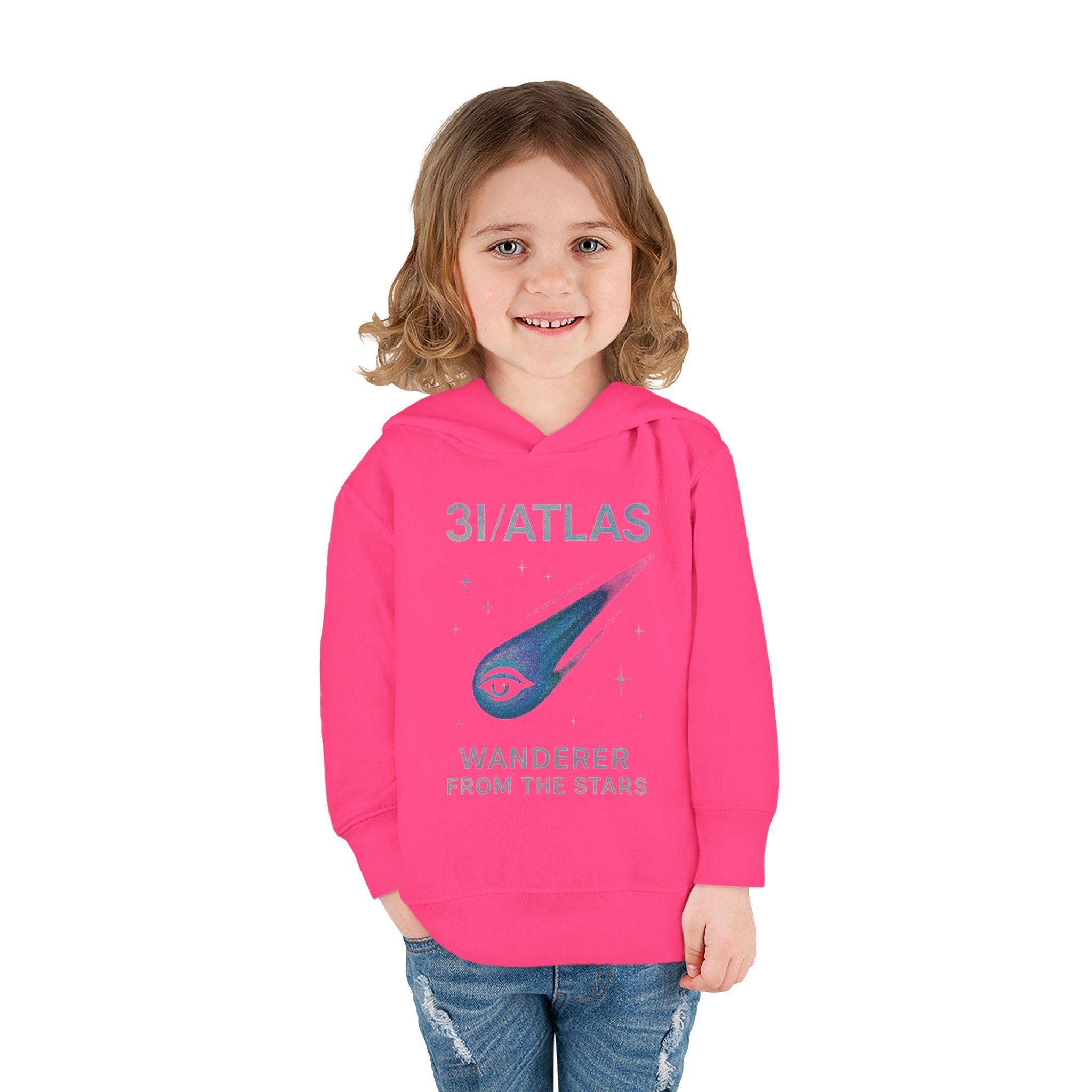 Toddler Hoodie - Wanderer From The Stars' Space Graphic Pullover