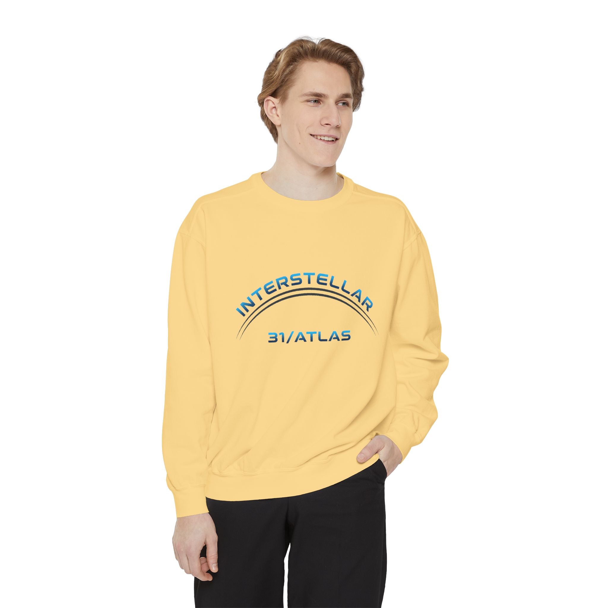 Interstellar Garment-Dyed Sweatshirt, Cozy Unisex Sweatshirt, Stylish Casual Wear, Perfect Gift for Space Lovers, Unique Gift Idea, [...]