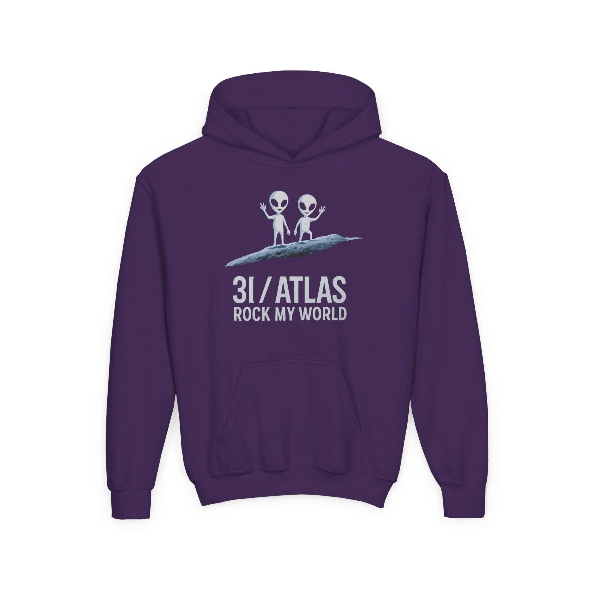 3I/Atlas Kids Sweatshirt – Space-Themed Alien Graphic, Astronomy Kids Gift, Interstellar Clothing Adventure Ready Sweatshirt with 31/ATLAS Design