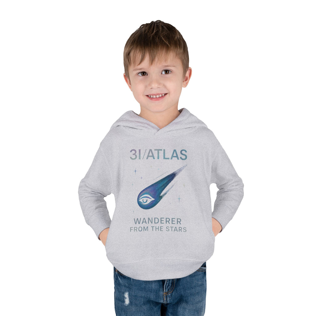 Toddler Hoodie - Wanderer From The Stars' Space Graphic Pullover