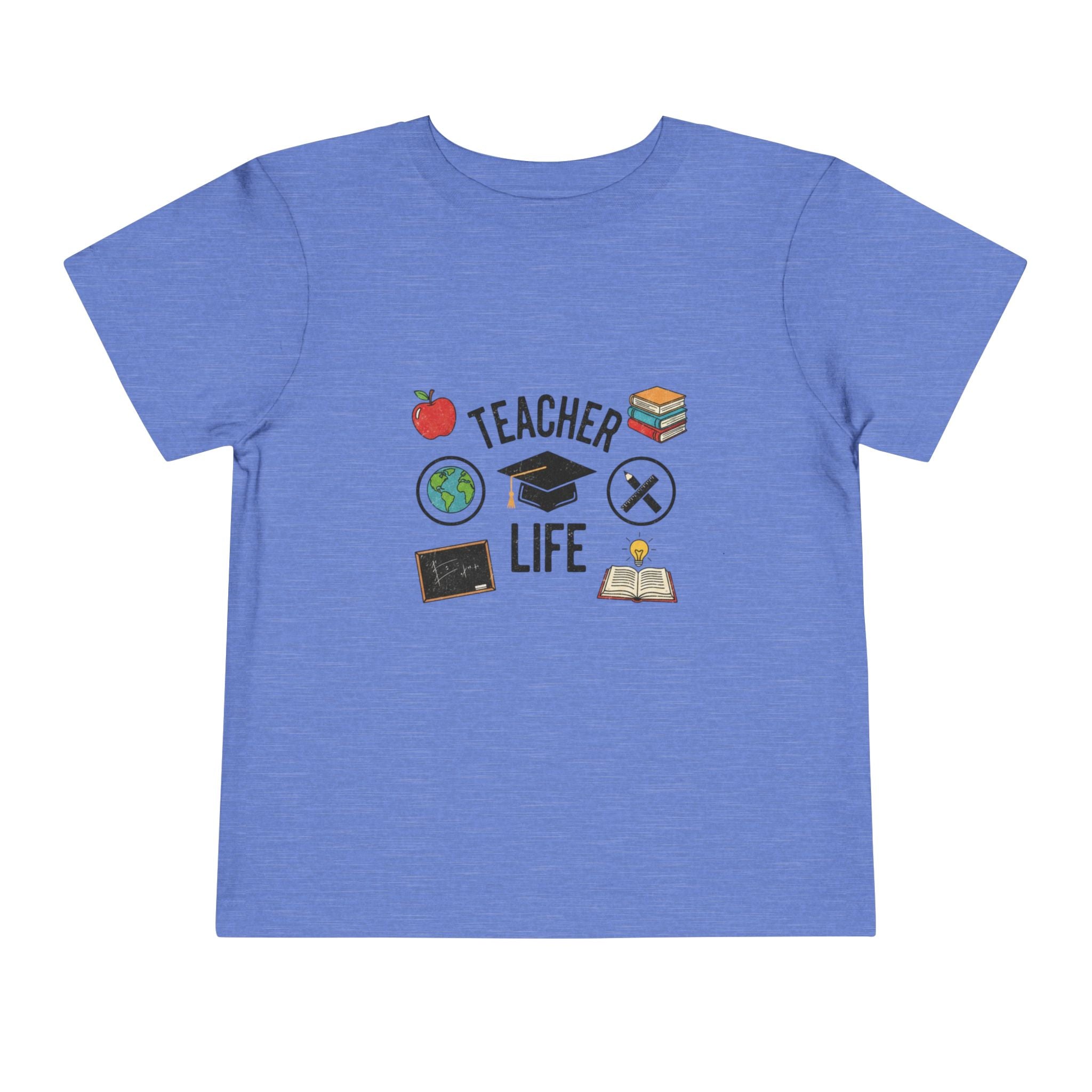 Teacher Life Toddler Tee, Cute Kids T-Shirt, Back to School Gift, Toddler Apparel, Educational Tee, Teacher Gift